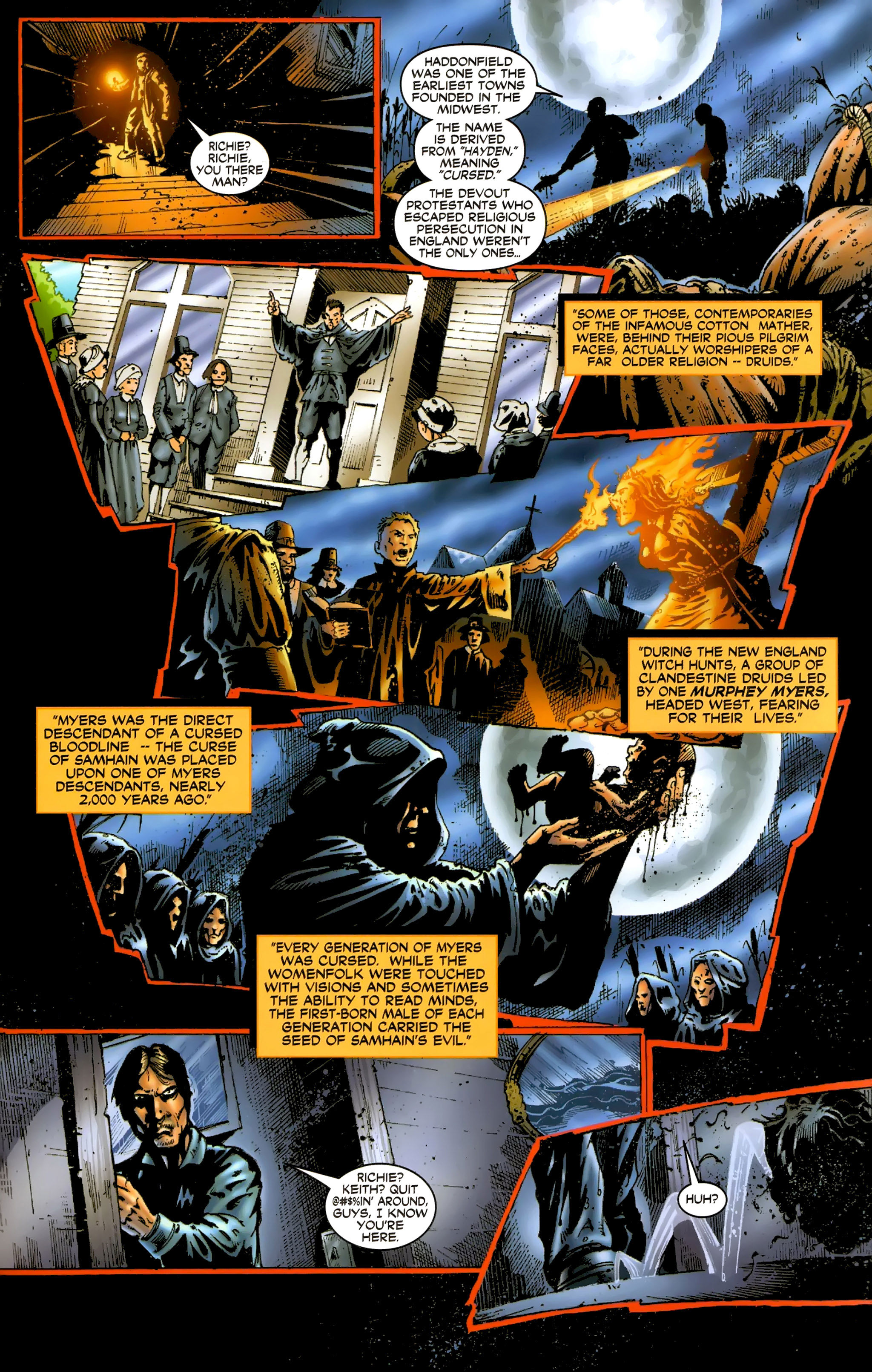 Read online Halloween II: The Blackest Eyes comic -  Issue # Full - 13
