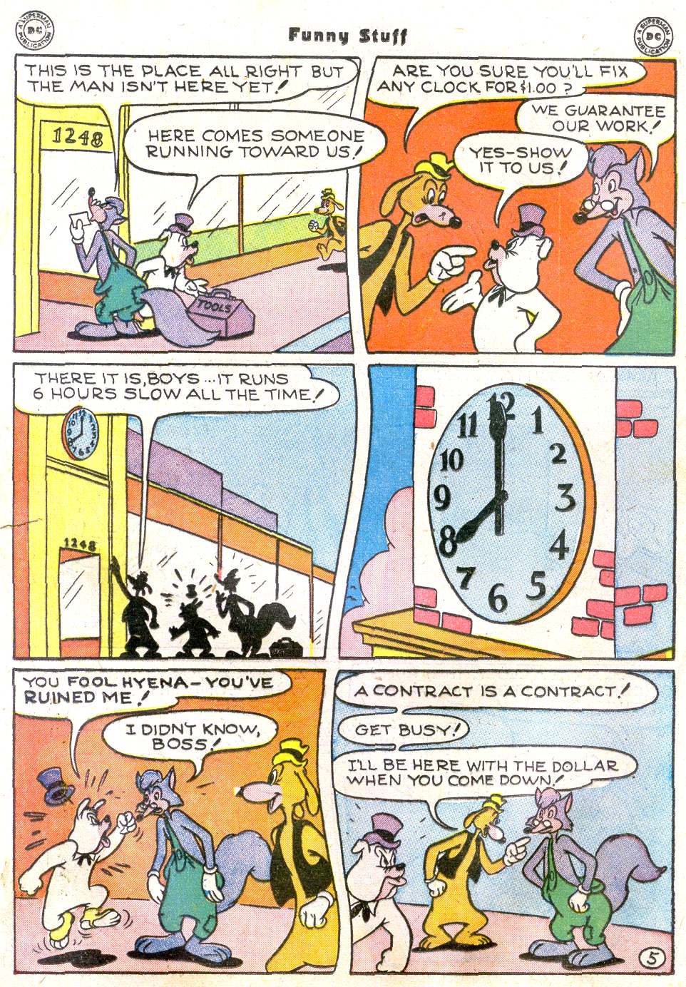 Read online Funny Stuff comic -  Issue #21 - 24