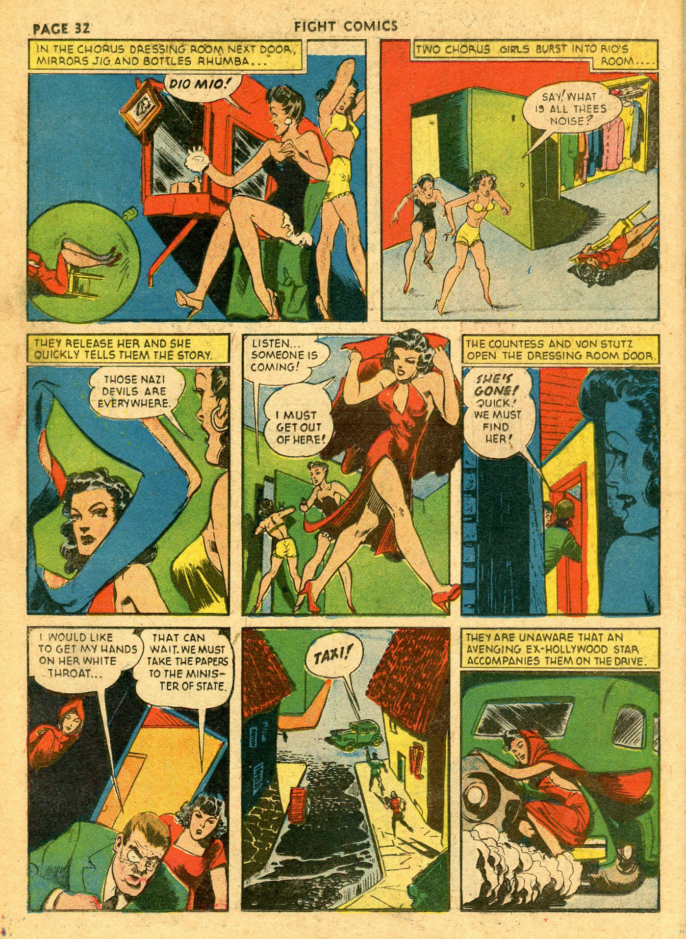 Read online Fight Comics comic -  Issue #19 - 34