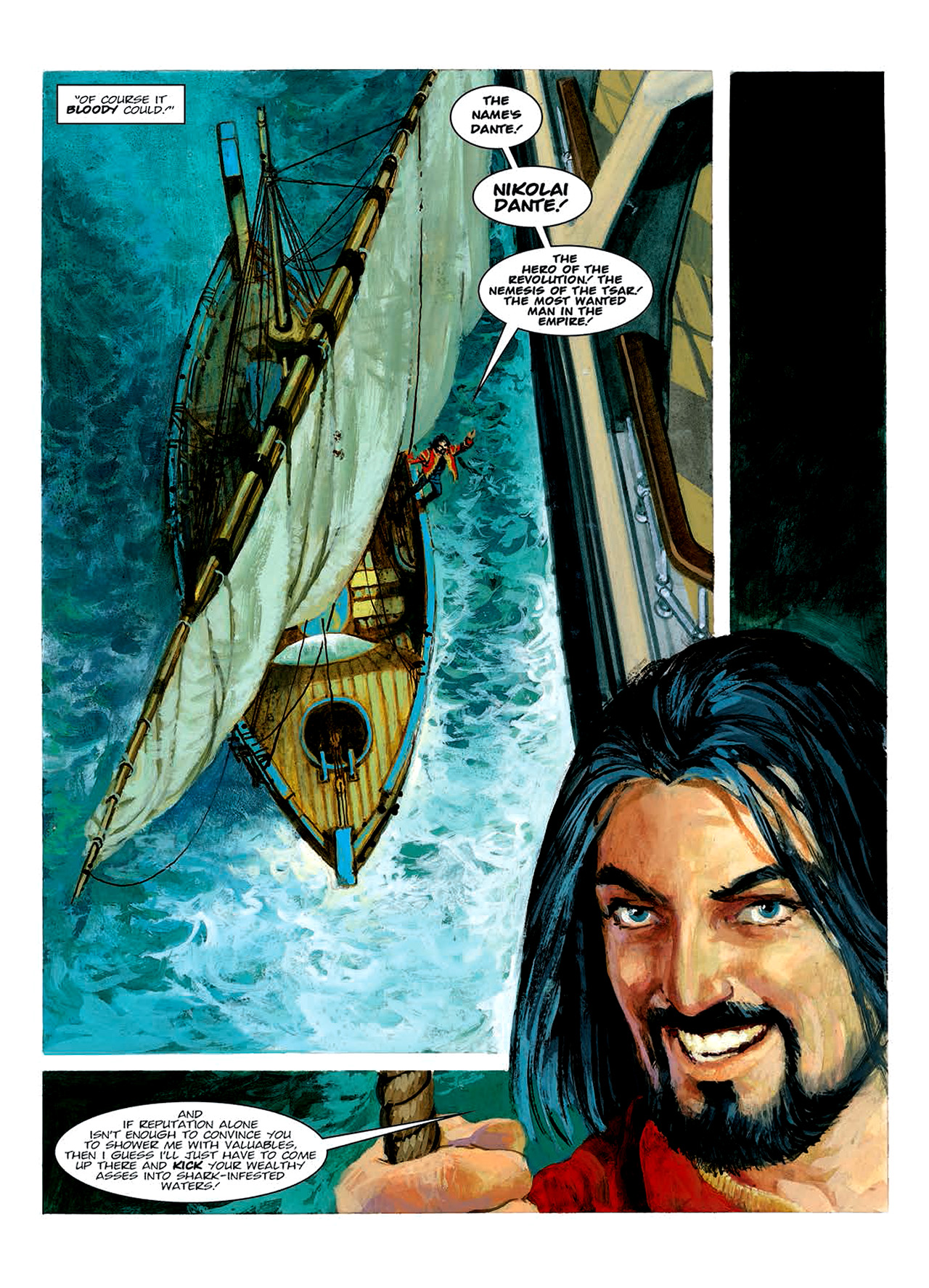 Read online Nikolai Dante comic -  Issue # TPB 6 - 135