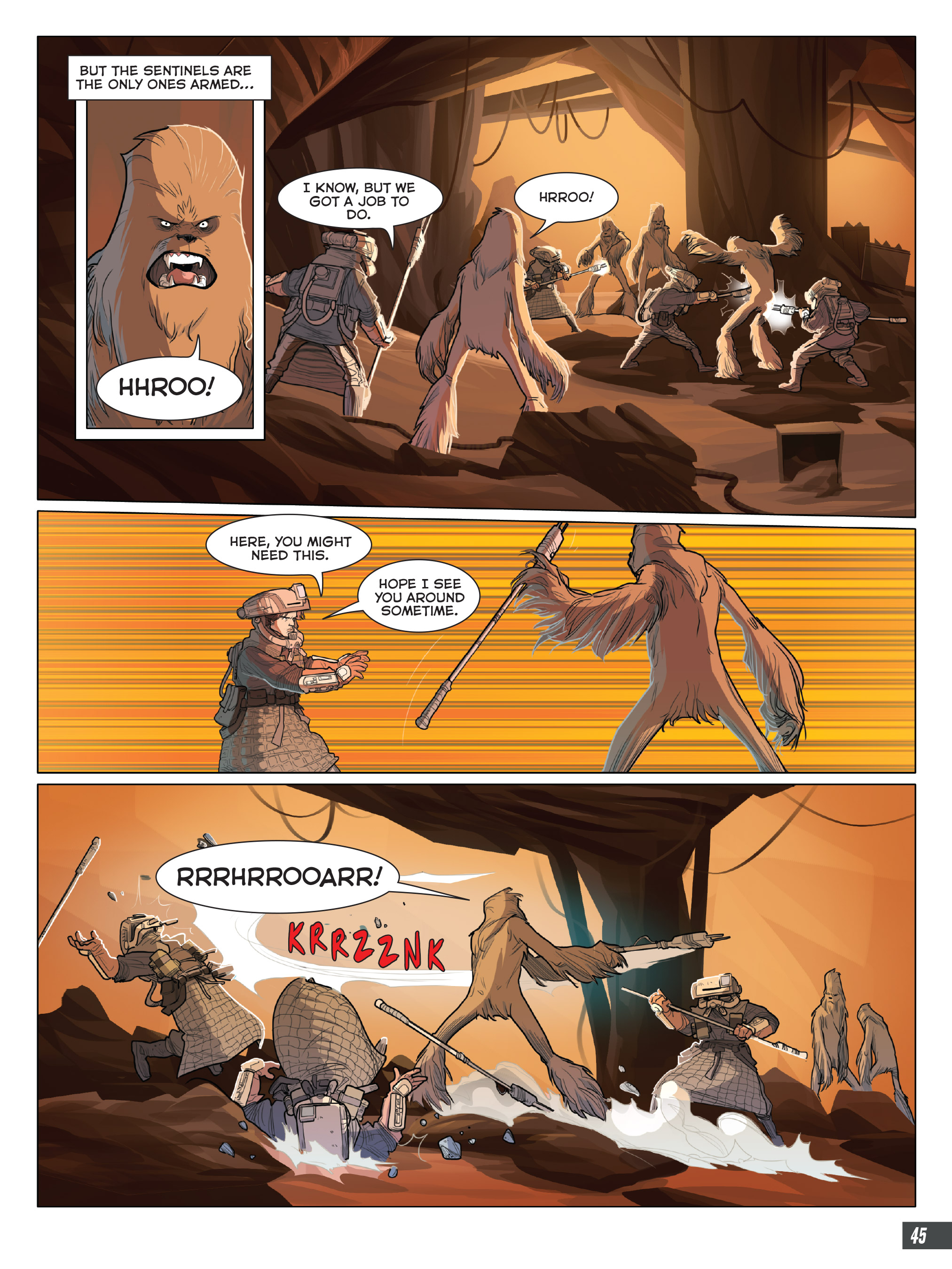 Read online Star Wars: Solo Graphic Novel Adaptation comic -  Issue # TPB - 44