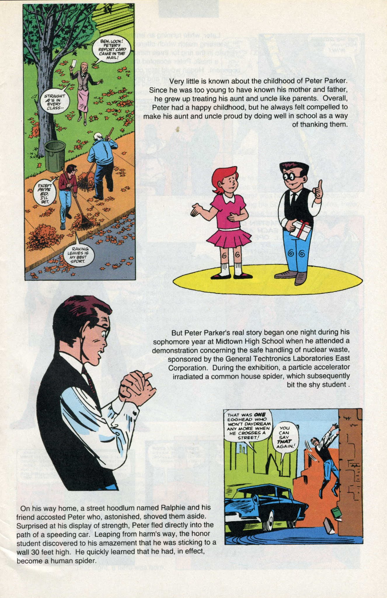 Read online Spider-Man Saga (1991) comic -  Issue #1 - 7