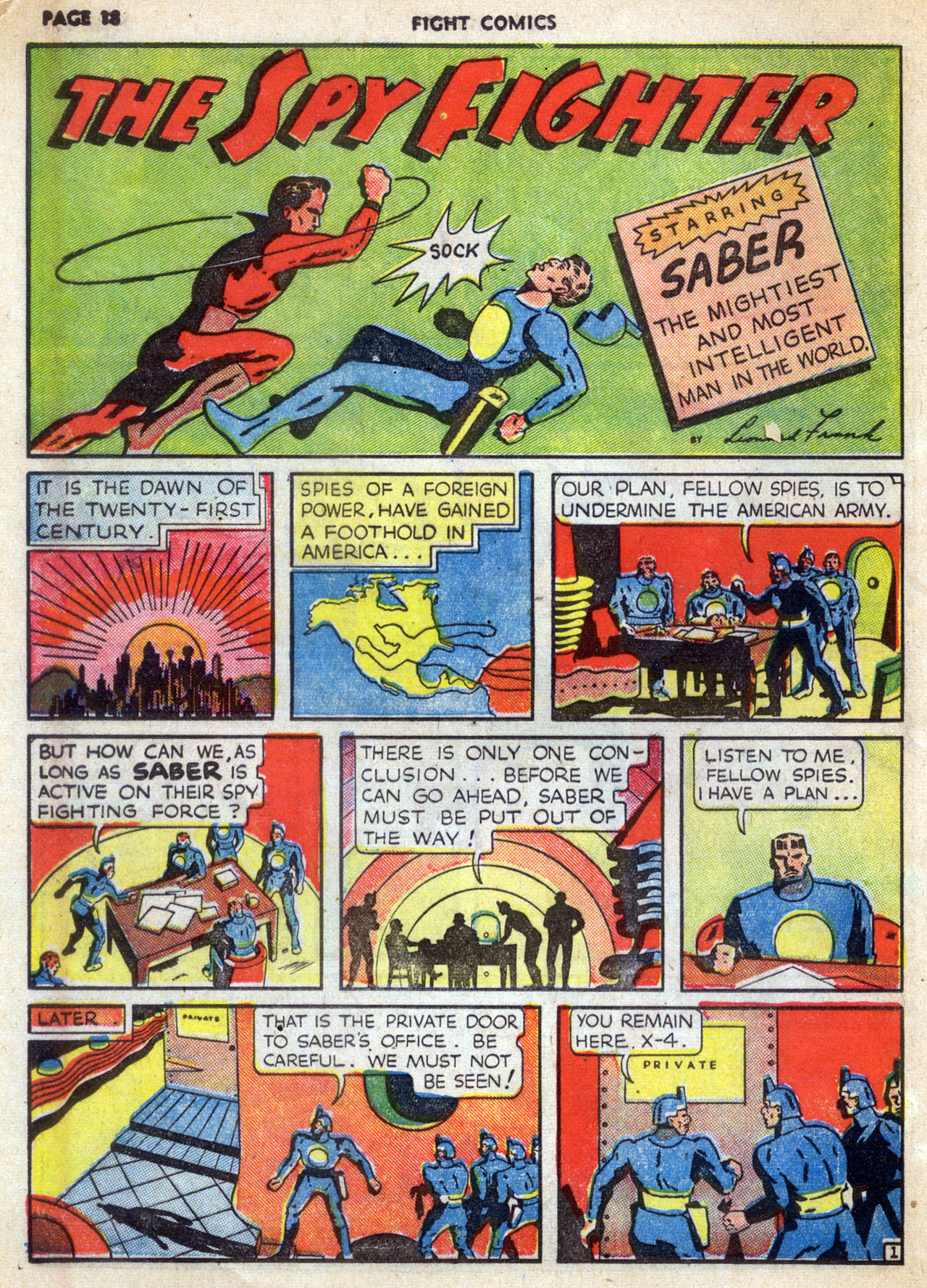 Read online Fight Comics comic -  Issue #4 - 20