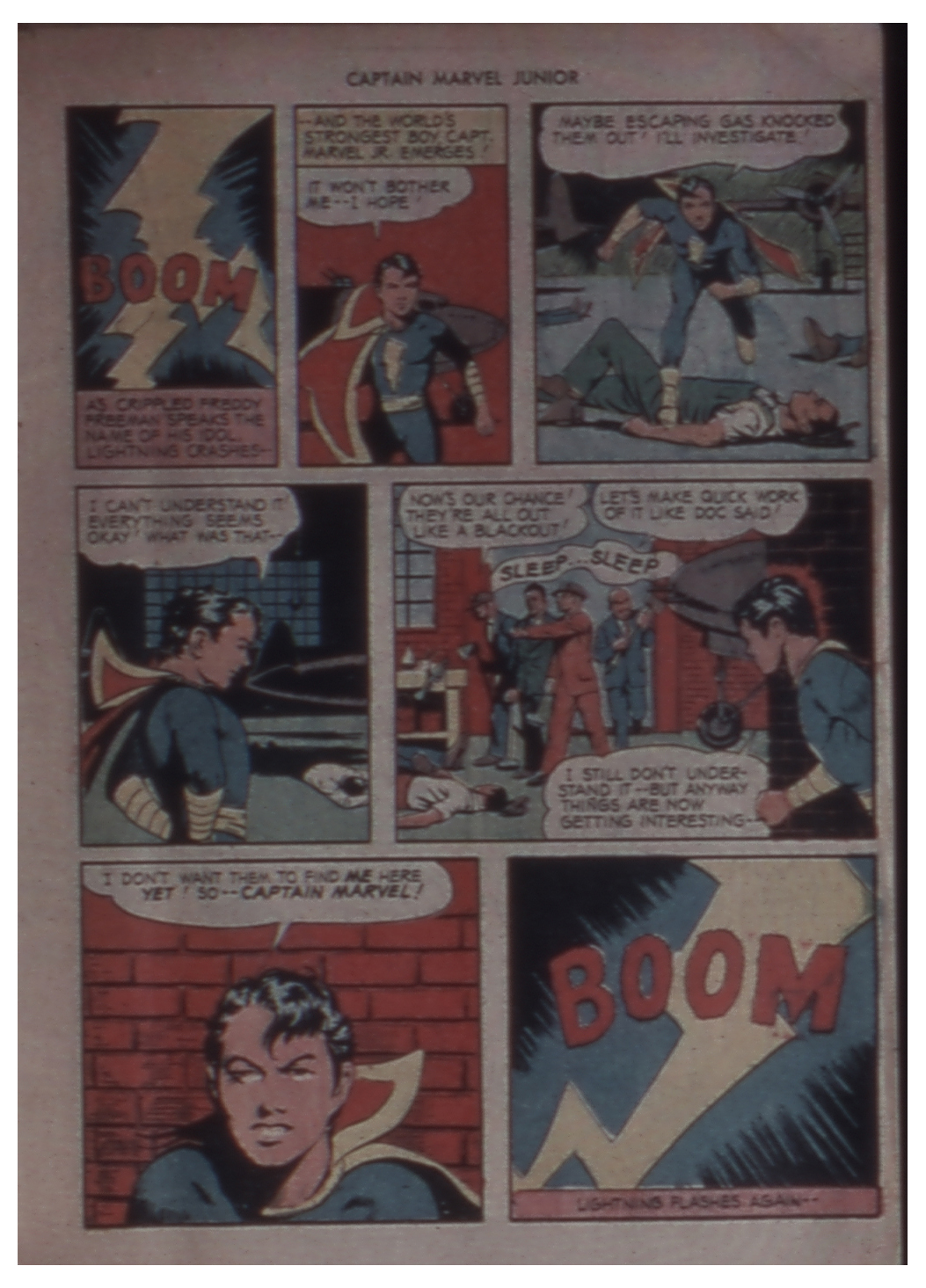 Read online Captain Marvel, Jr. comic -  Issue #11 - 35