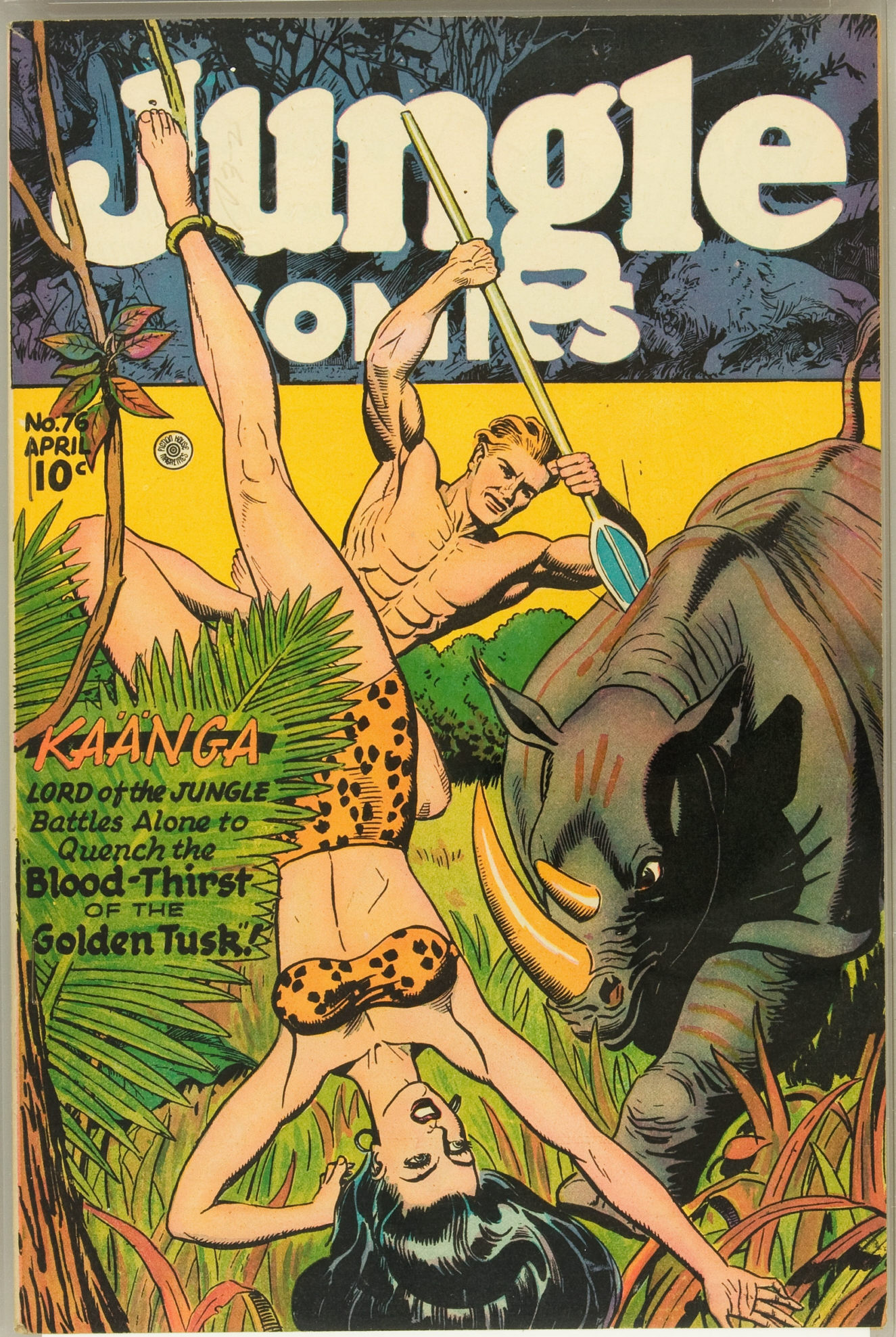Read online Jungle Comics comic -  Issue #76 - 1