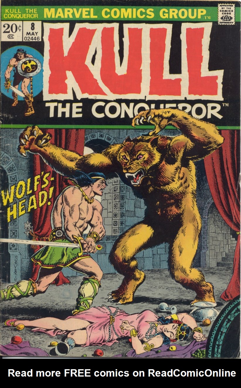 Read online Kull, the Conqueror (1971) comic -  Issue #8 - 1