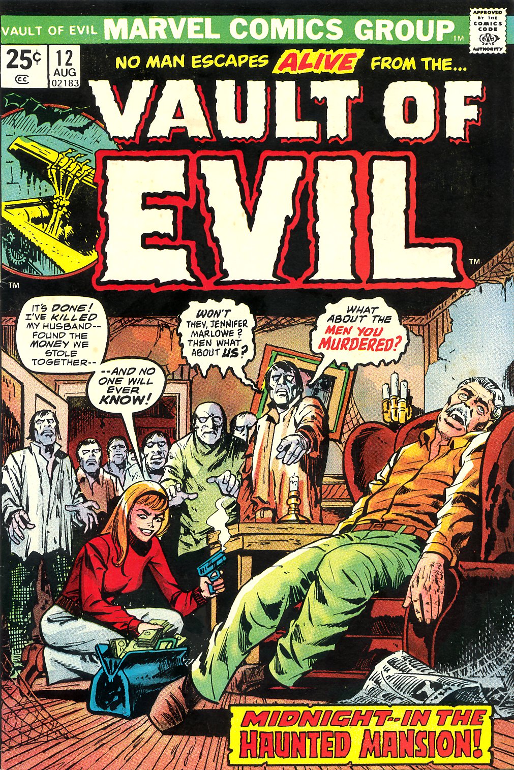 Read online Vault of Evil comic -  Issue #12 - 1