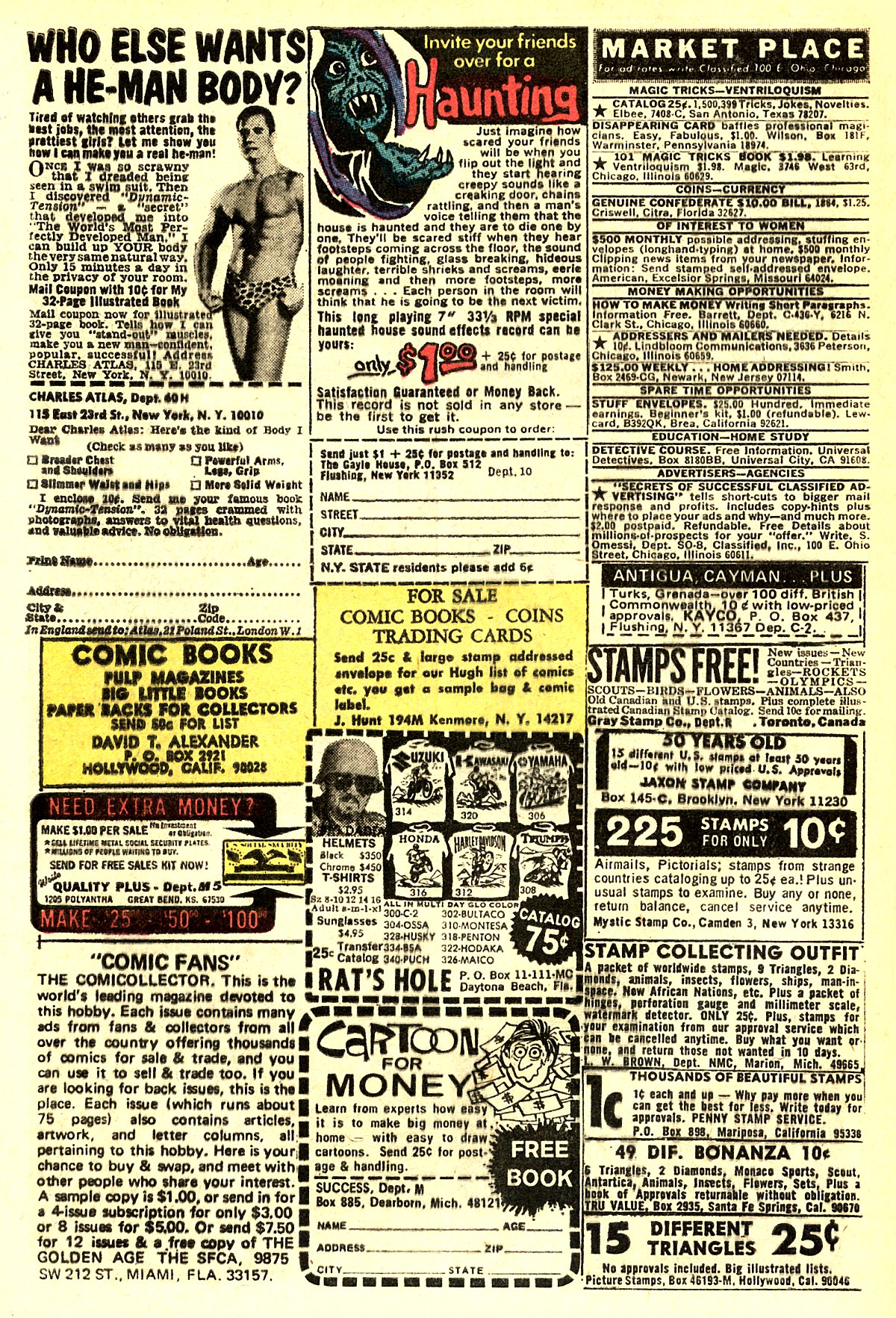 Read online Where Monsters Dwell (1970) comic -  Issue #23 - 28