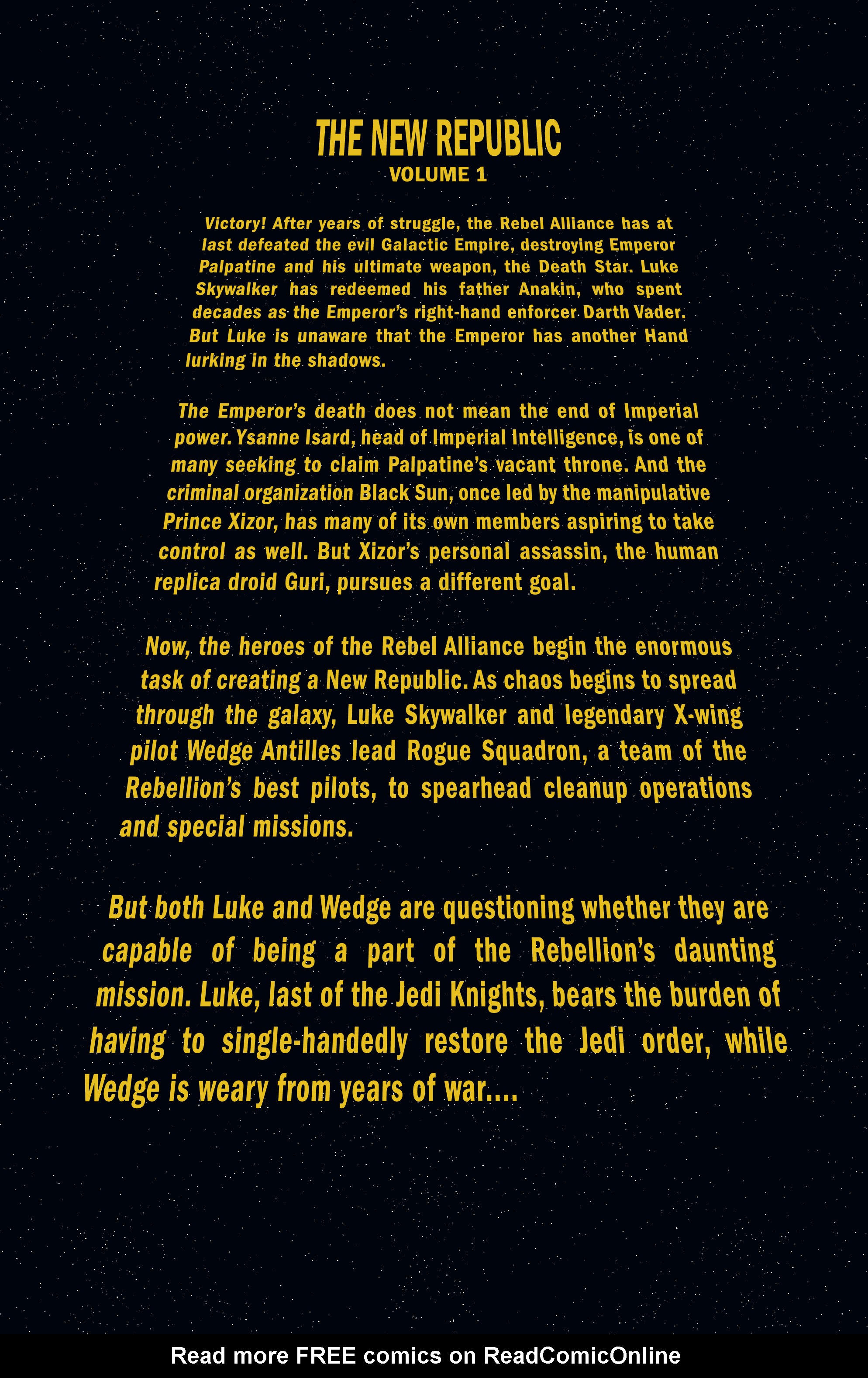 Read online Star Wars Legends: The New Republic Omnibus comic -  Issue # TPB (Part 1) - 7
