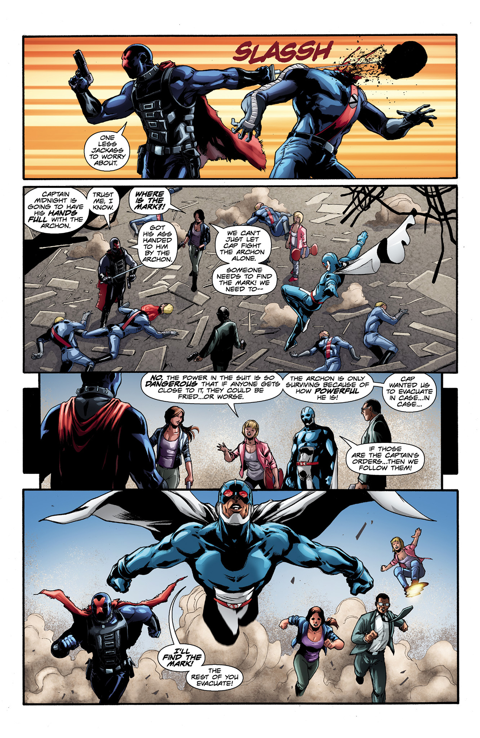 Read online Captain Midnight comic -  Issue #24 - 9