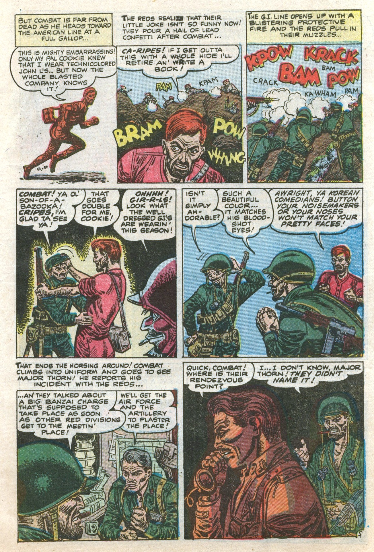 Read online Combat Kelly (1951) comic -  Issue #6 - 7