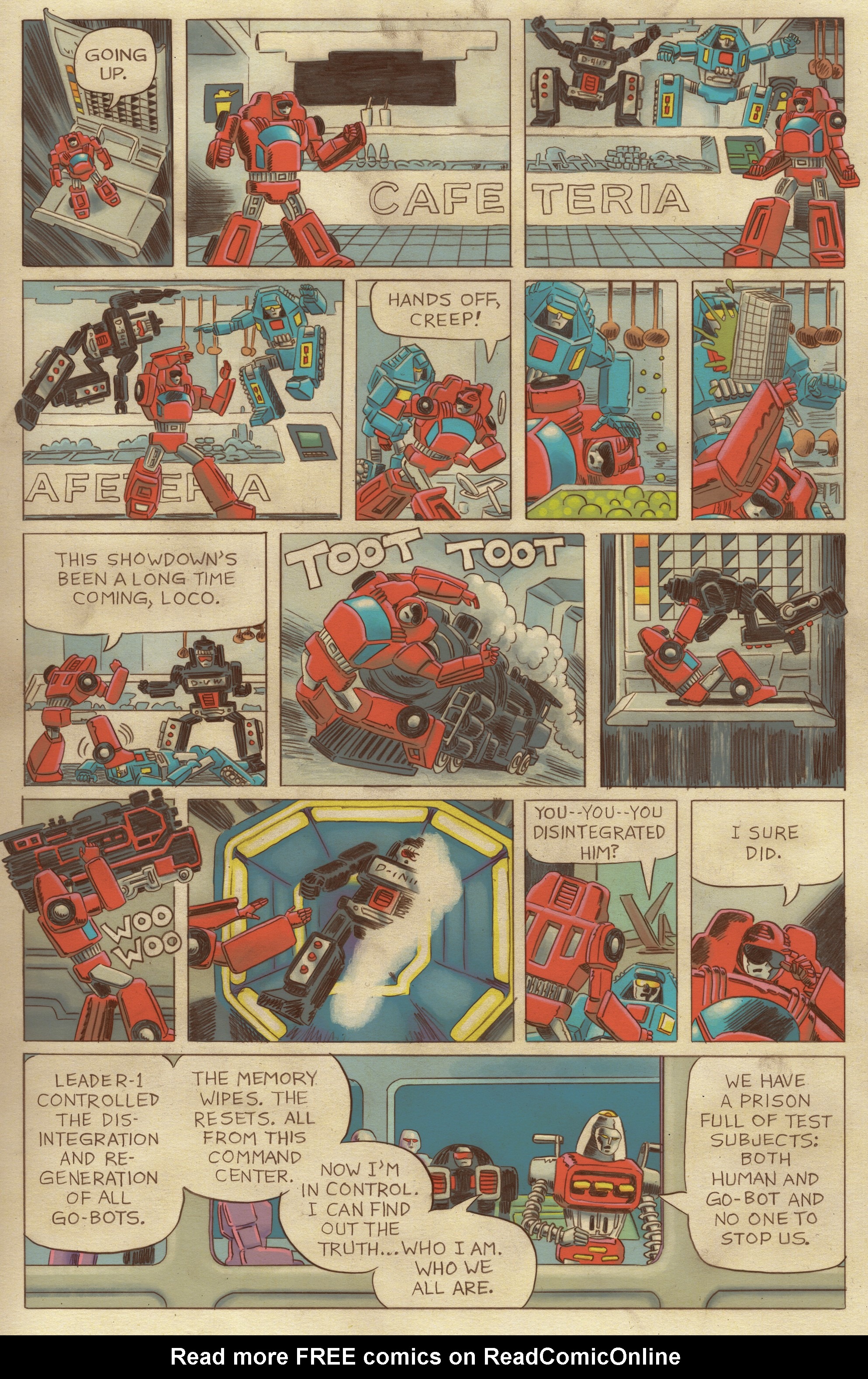 Read online Go-Bots comic -  Issue #5 - 5