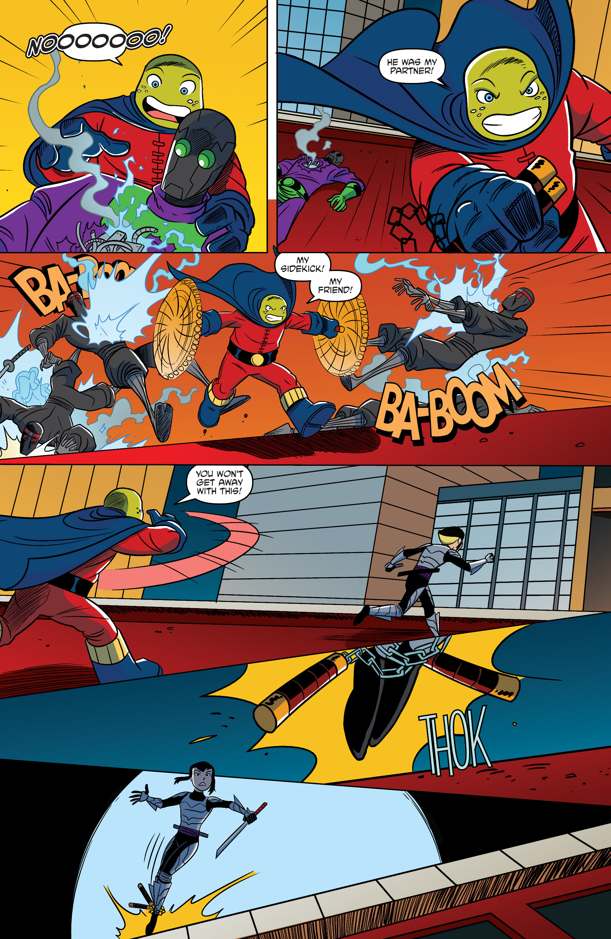 Read online Teenage Mutant Ninja Turtles New Animated Adventures comic -  Issue #11 - 14