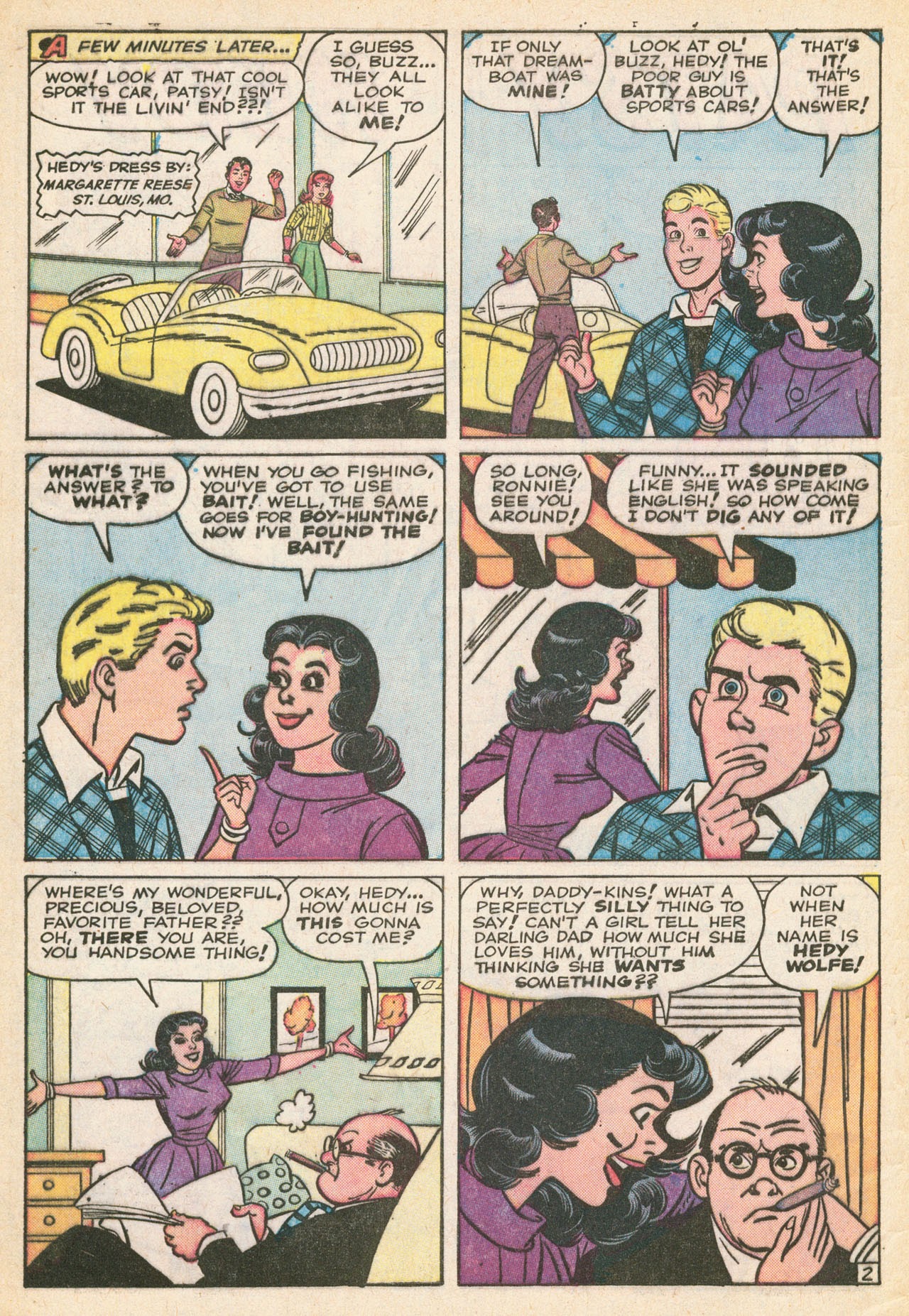 Read online Patsy and Hedy comic -  Issue #69 - 4