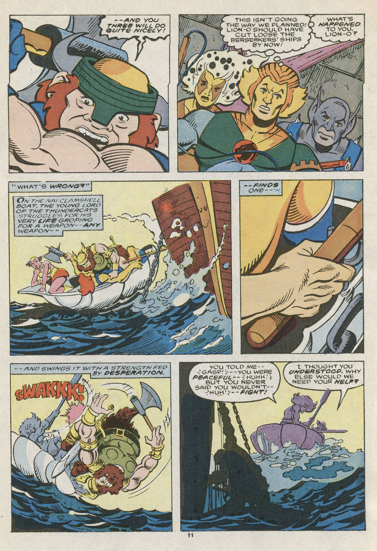 Read online ThunderCats (1985) comic -  Issue #12 - 17