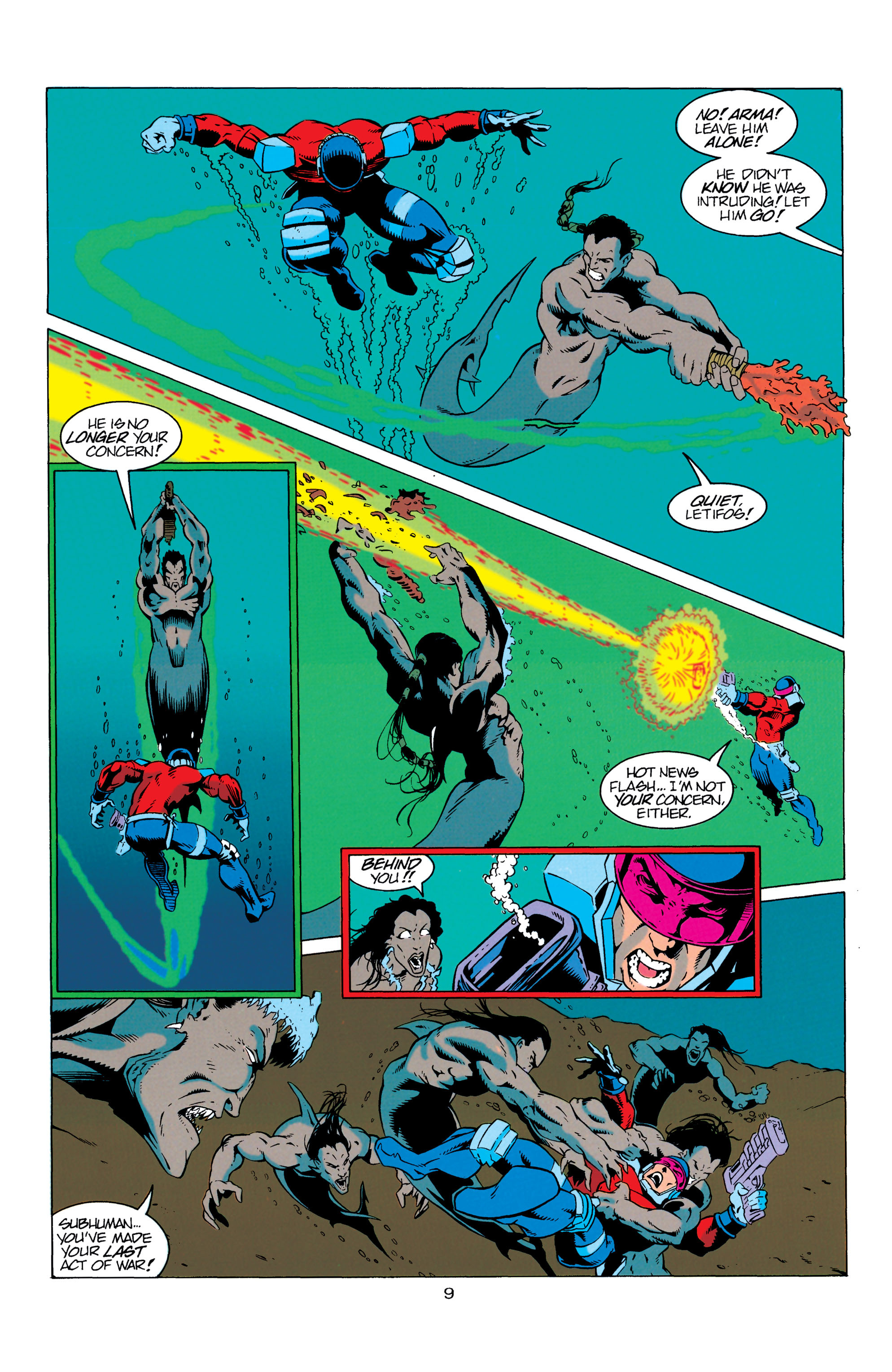 Read online Aquaman (1994) comic -  Issue #7 - 10