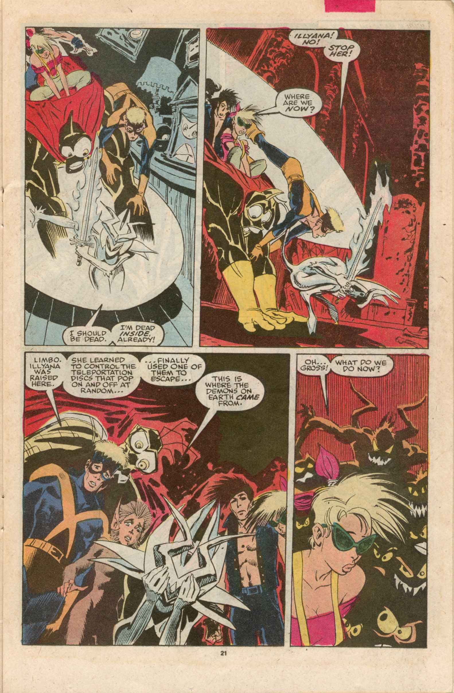 The New Mutants Issue #73 #80 - English 18