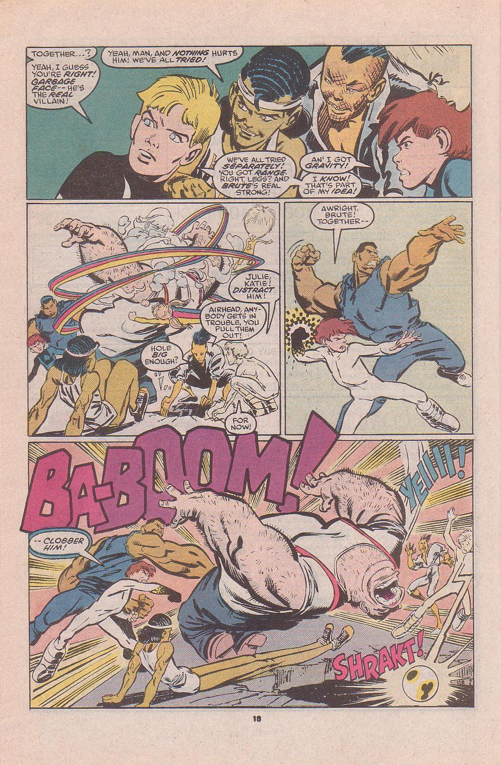 Read online Power Pack (1984) comic -  Issue #32 - 19