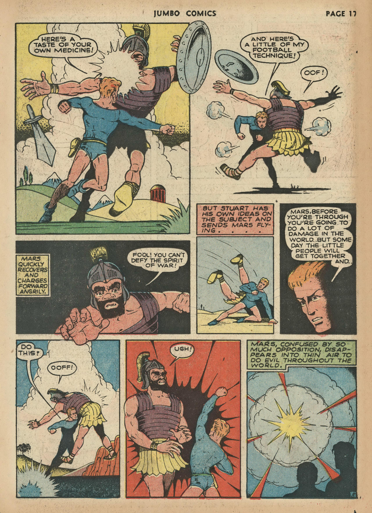 Read online Jumbo Comics comic -  Issue #31 - 19