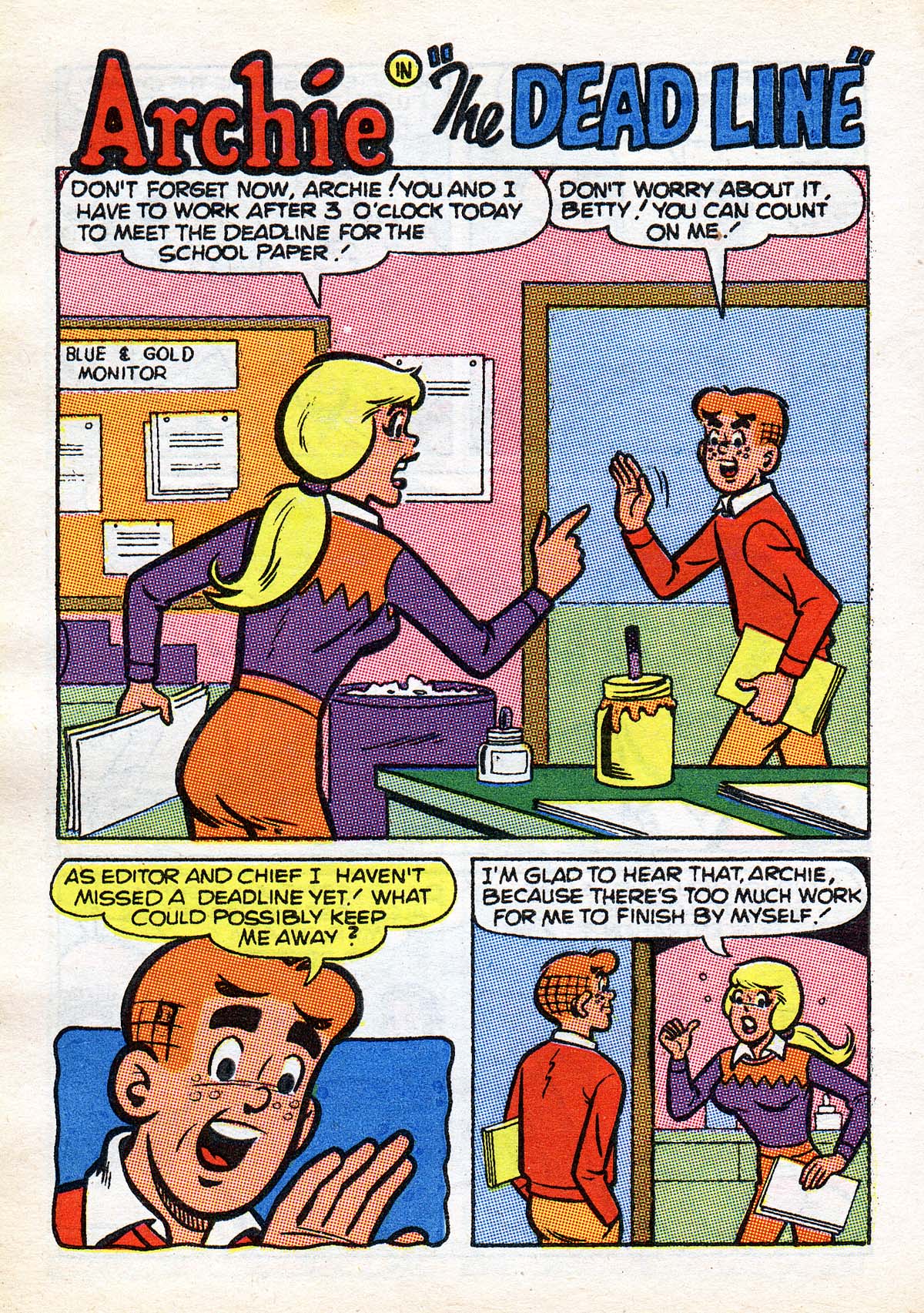 Read online Archie...Archie Andrews, Where Are You? Digest Magazine comic -  Issue #73 - 79