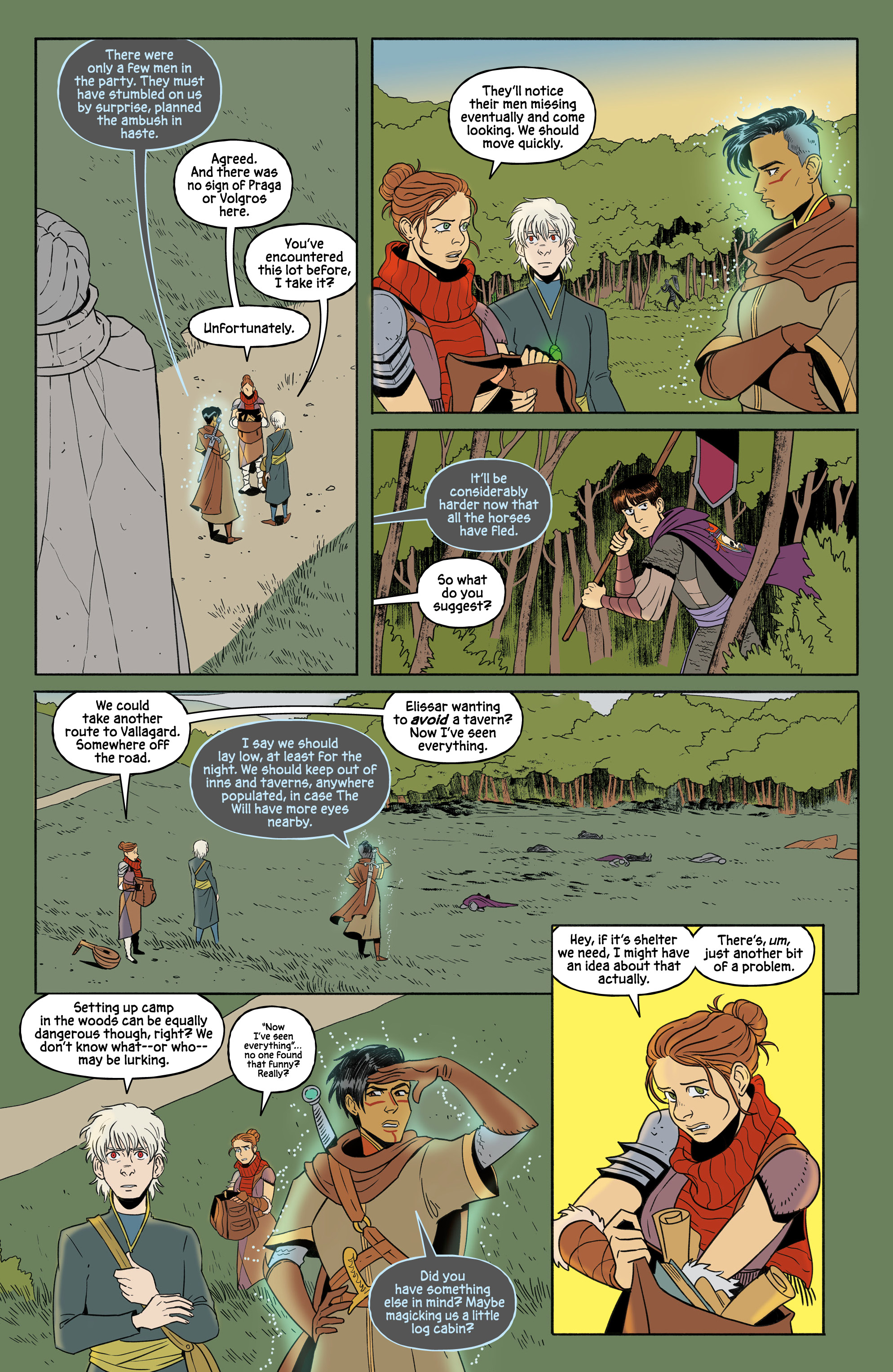 Read online The Necromancer's Map comic -  Issue #3 - 12