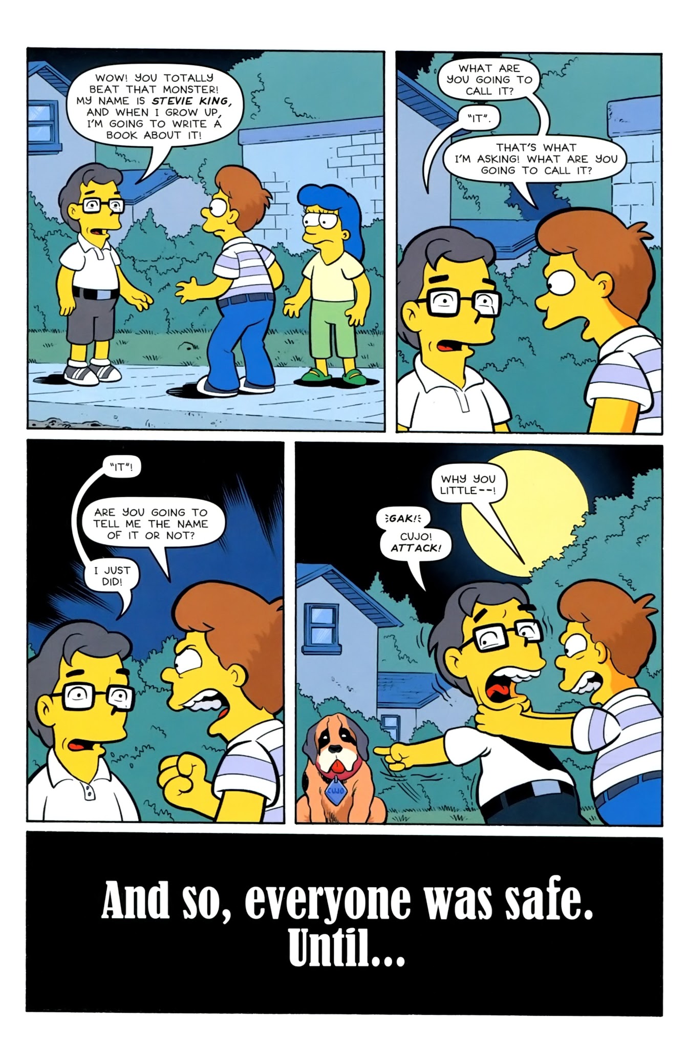 Read online Treehouse of Horror comic -  Issue #23 - 16