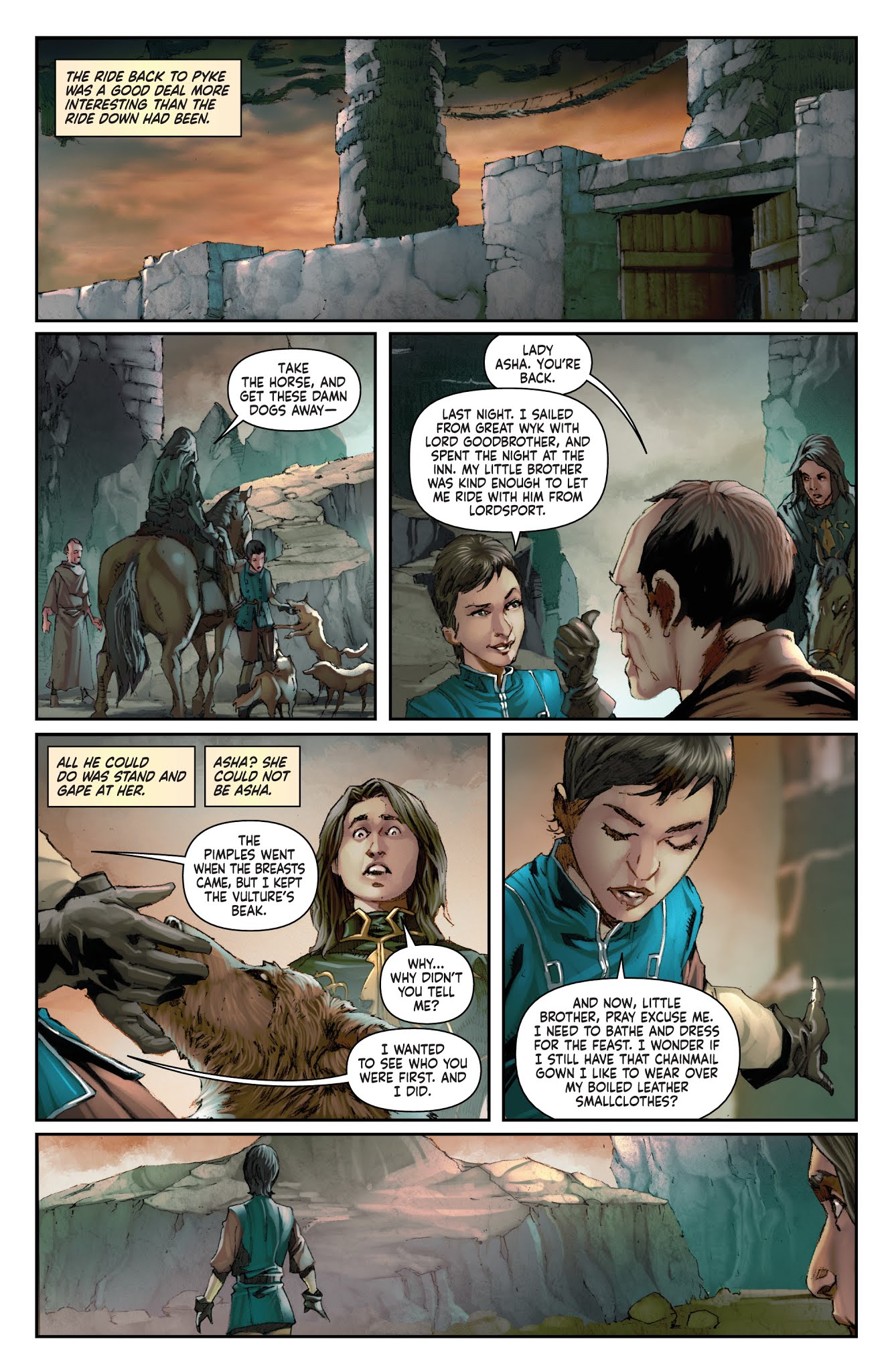 Read online A Clash of Kings comic -  Issue #13 - 8