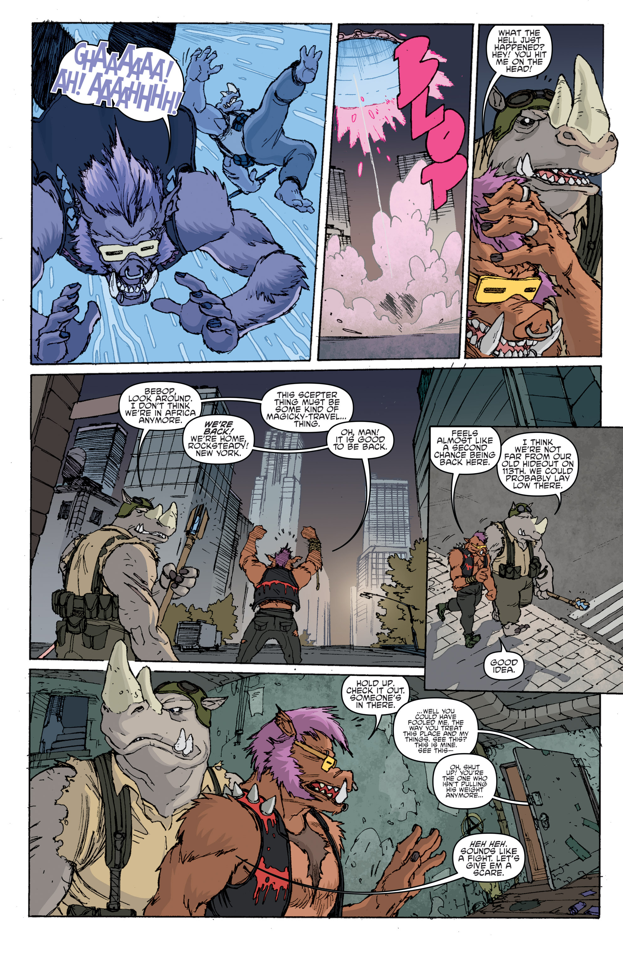 Read online Teenage Mutant Ninja Turtles Bebop & Rocksteady Destroy Everything comic -  Issue #1 - 20