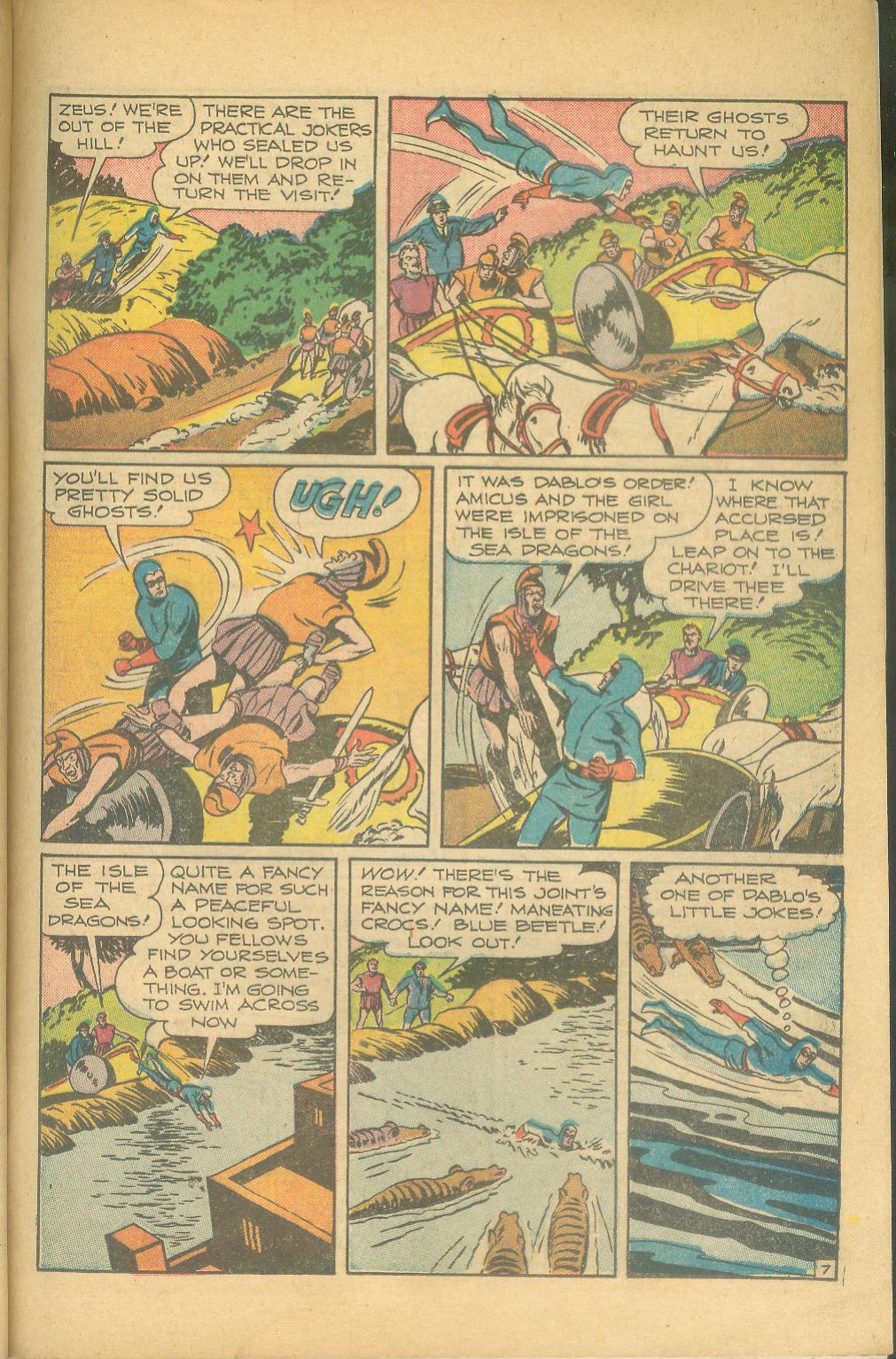 Read online The Blue Beetle comic -  Issue #46 - 22