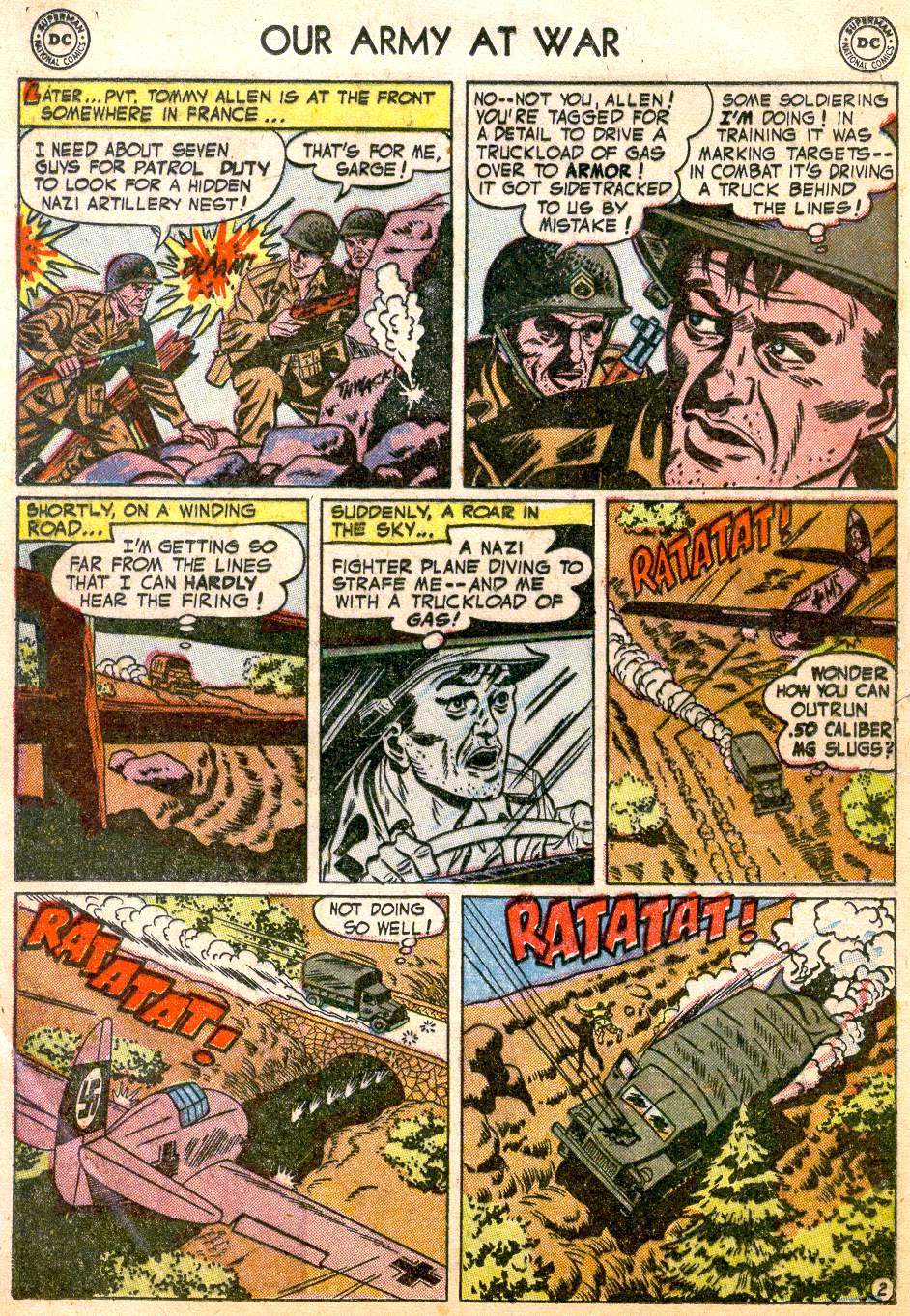 Read online Our Army at War (1952) comic -  Issue #31 - 12