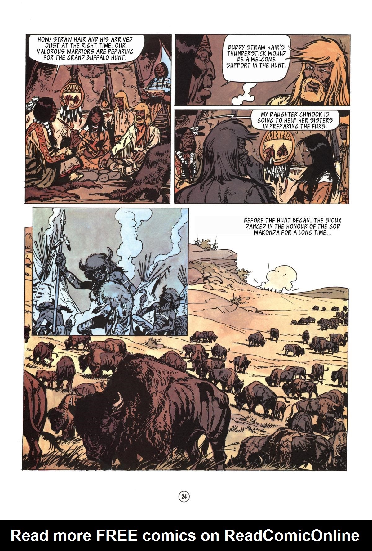 Read online Buddy Longway comic -  Issue #3 - 24