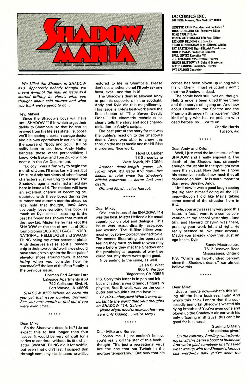 Read online The Shadow (1987) comic -  Issue #18 - 30