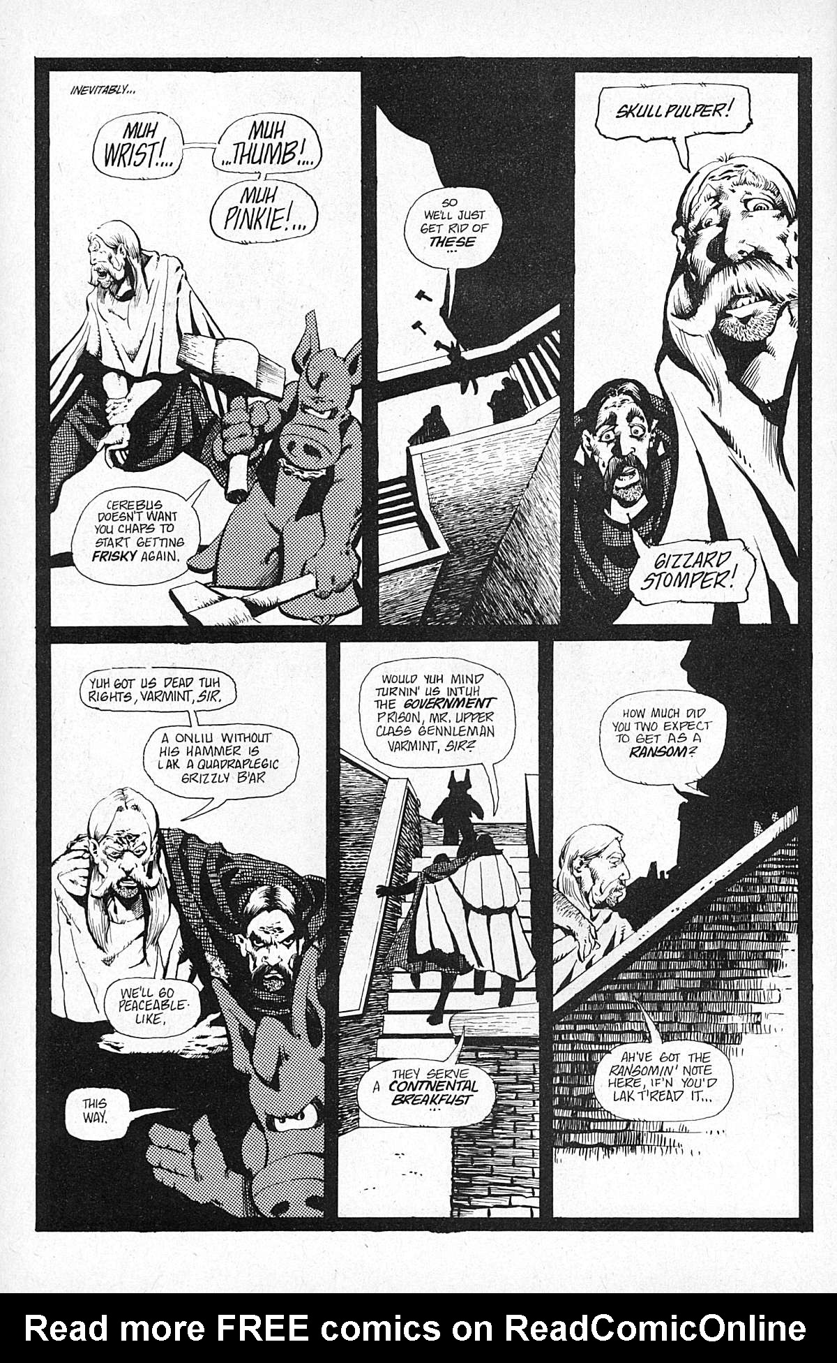 Read online Cerebus comic -  Issue #27 - 10