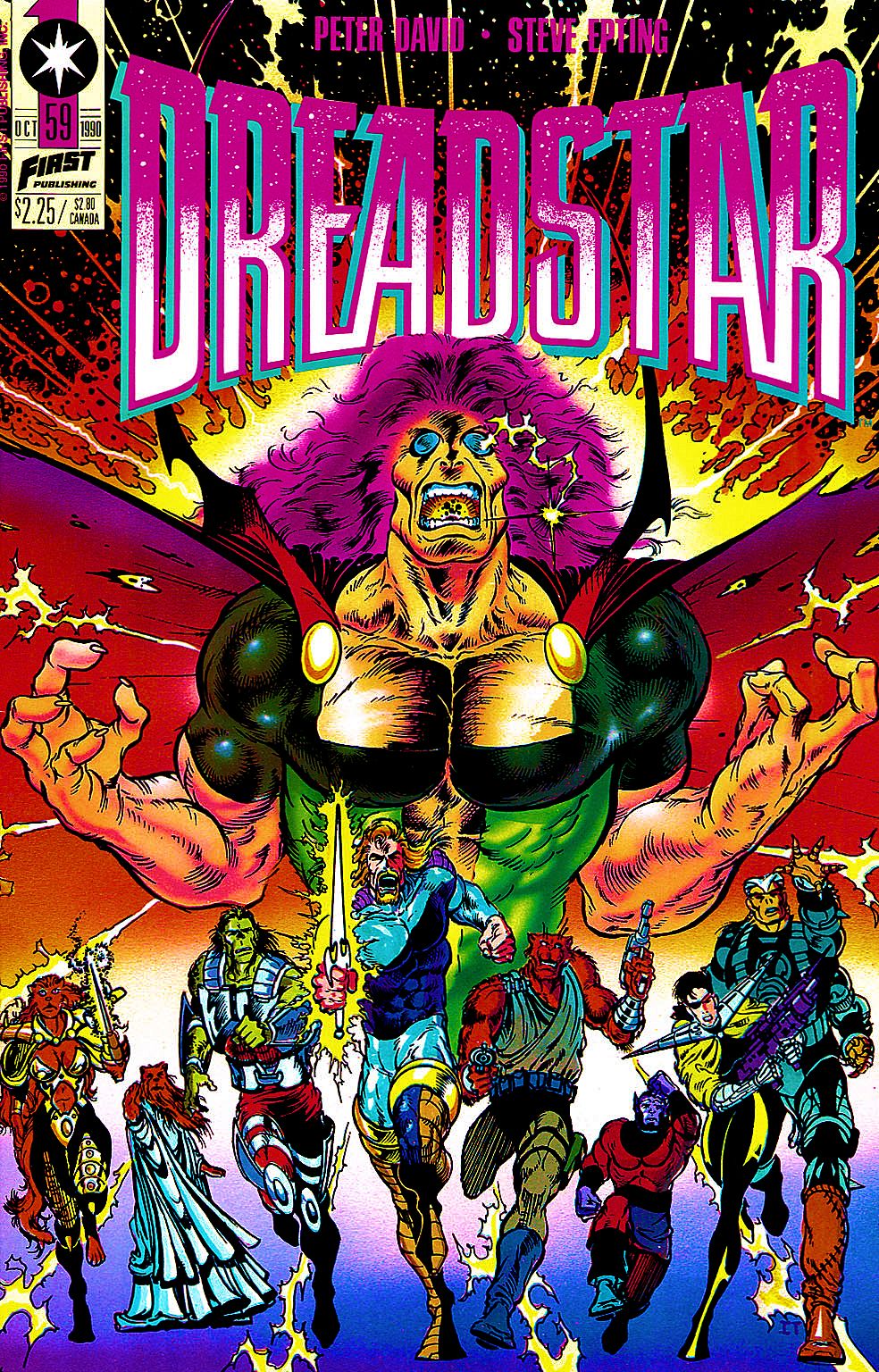 Read online Dreadstar comic -  Issue #59 - 1