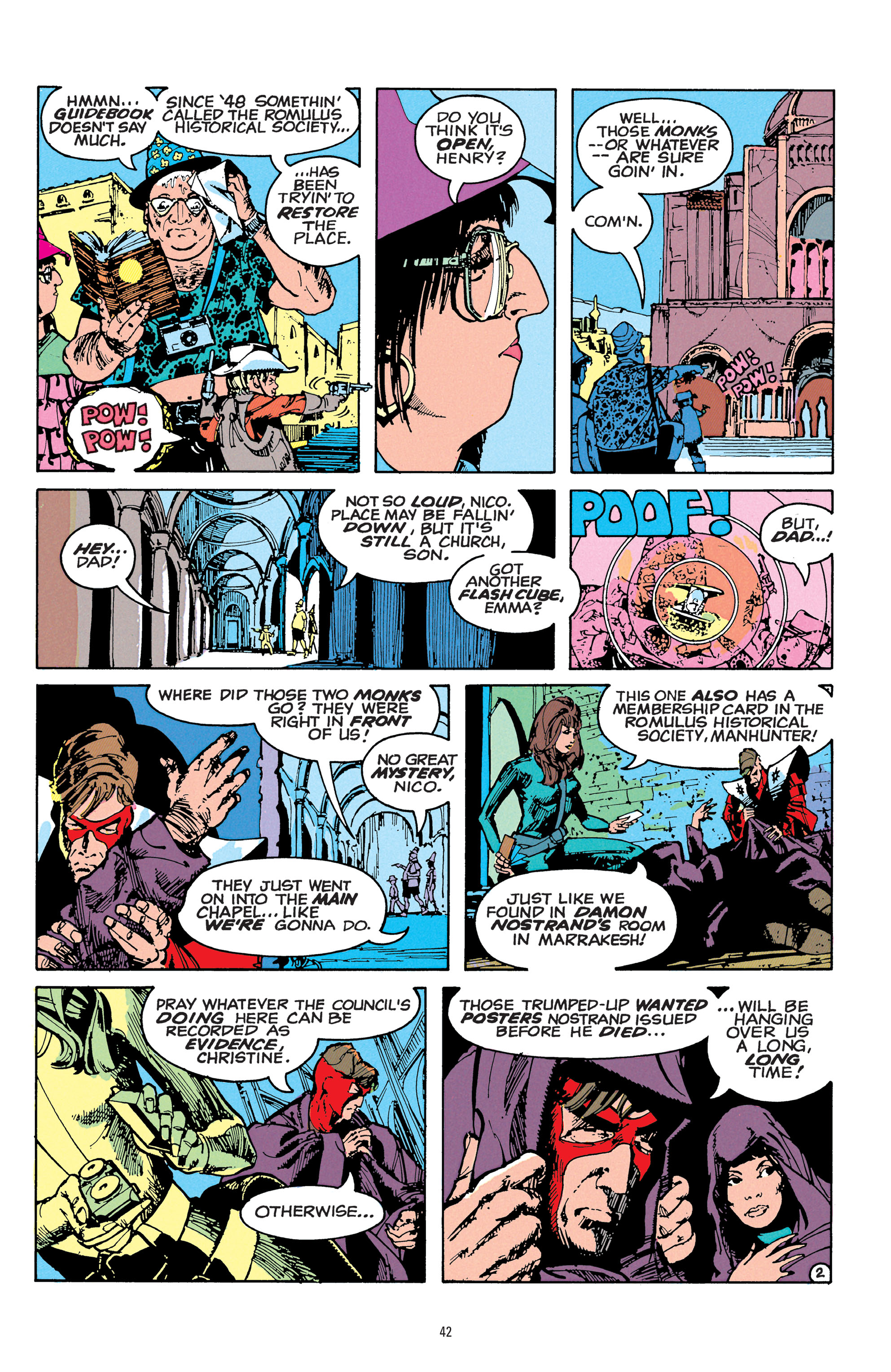 Read online Manhunter by Archie Goodwin and Walter Simonson Deluxe Edition comic -  Issue # TPB - 42