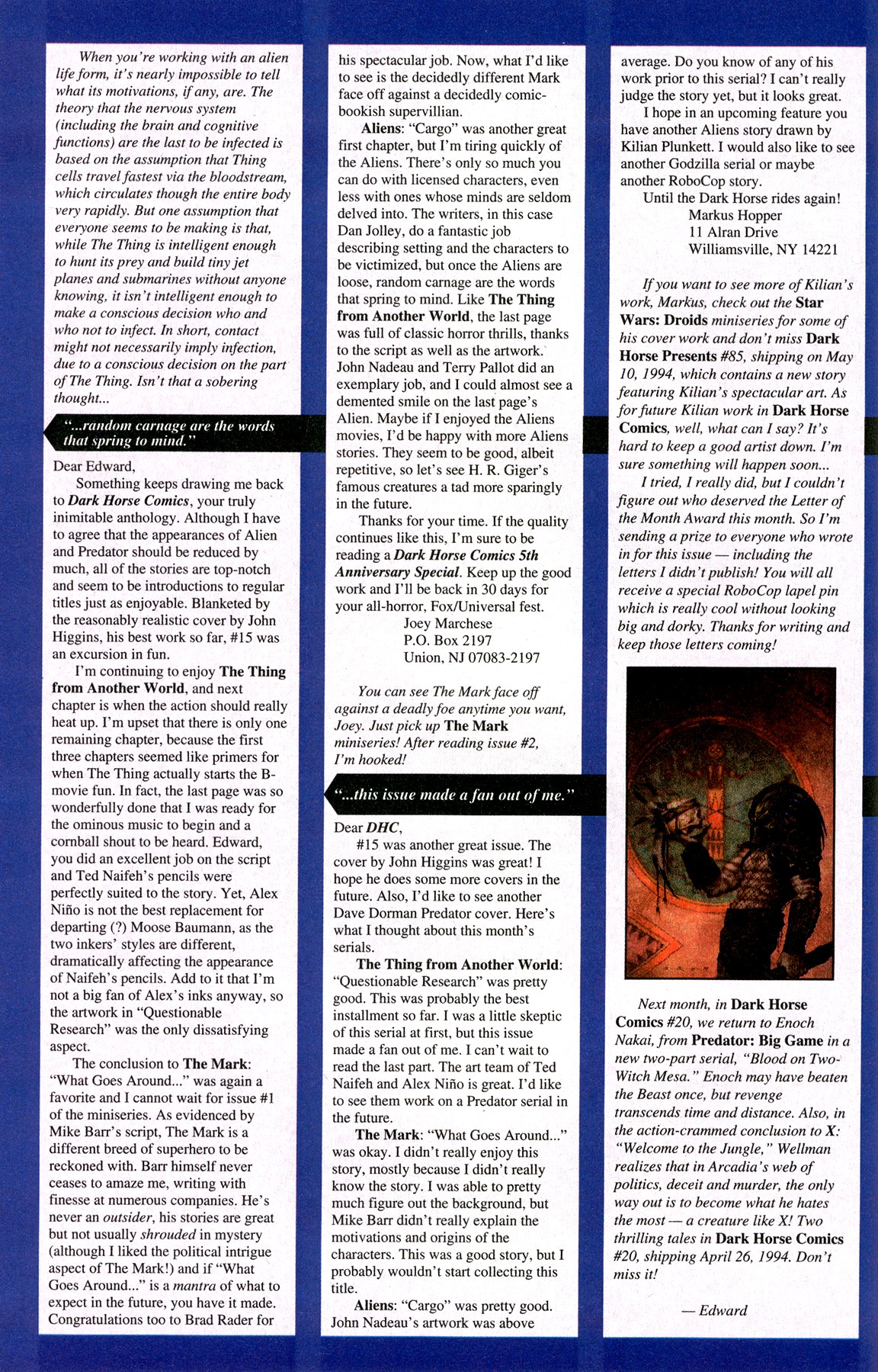 Read online Dark Horse Comics comic -  Issue #19 - 16