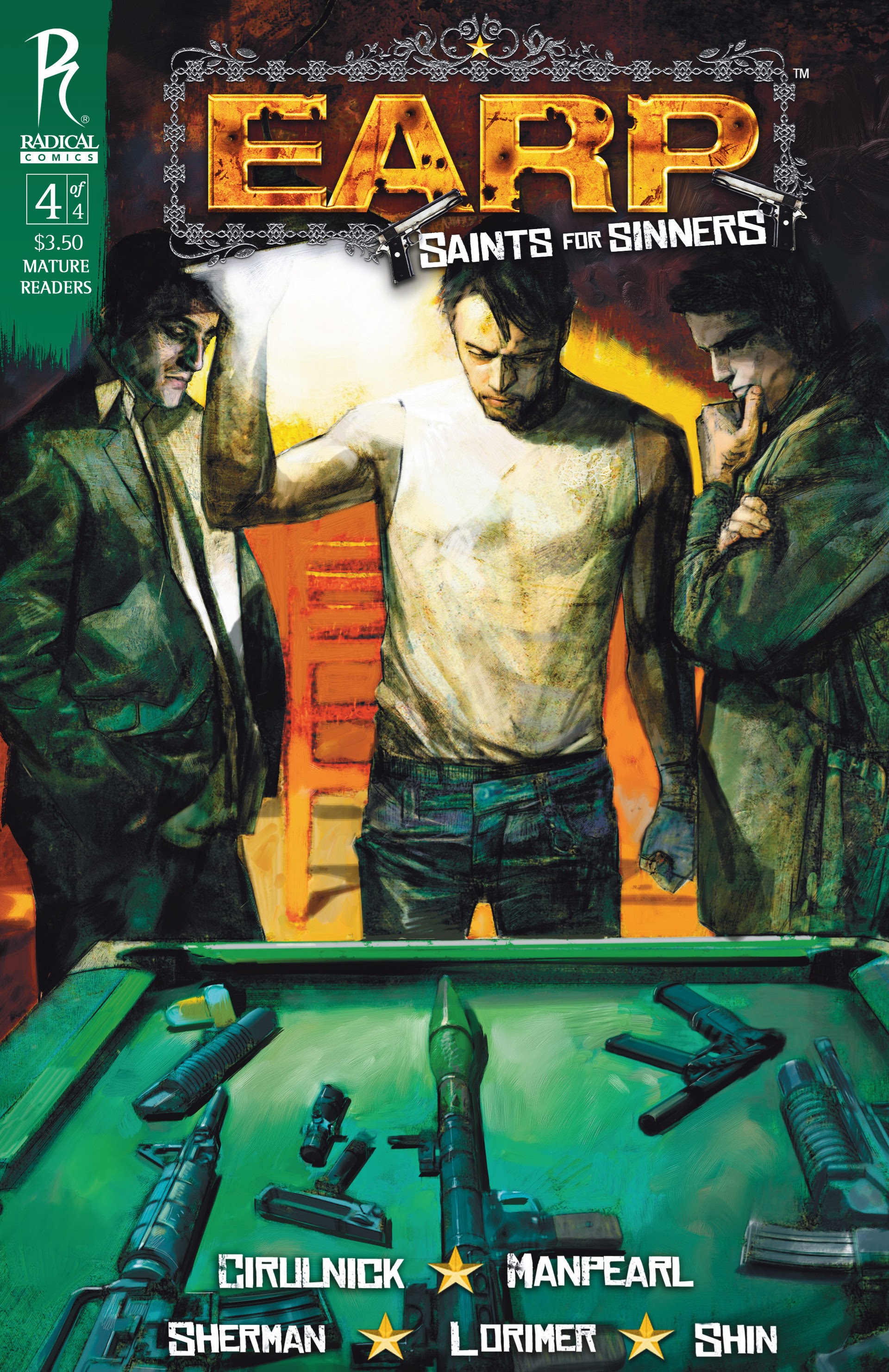 Read online Earp: Saints For Sinners comic -  Issue #4 - 1