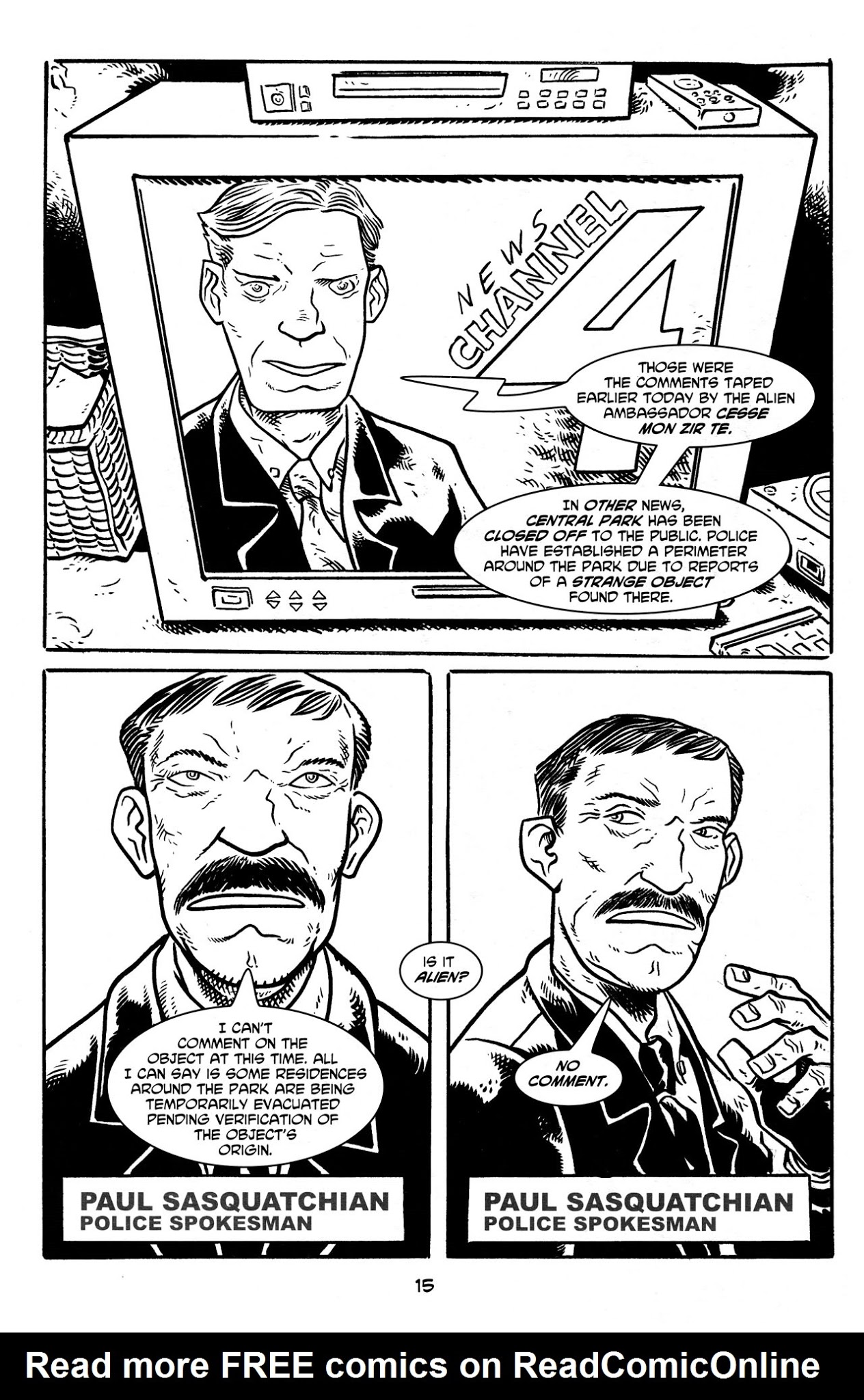 Read online Michelangelo The Third Kind comic -  Issue #3 - 17