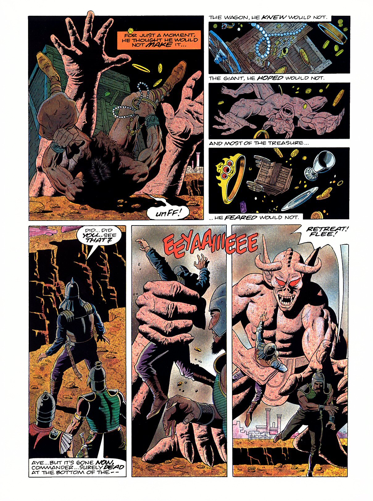 Read online Marvel Graphic Novel: Conan the Barbarian: The Skull of Set comic -  Issue # Full - 54