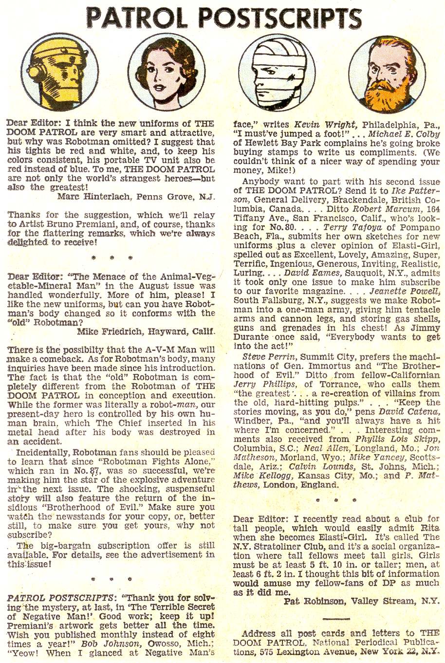 Read online Doom Patrol (1964) comic -  Issue #92 - 22