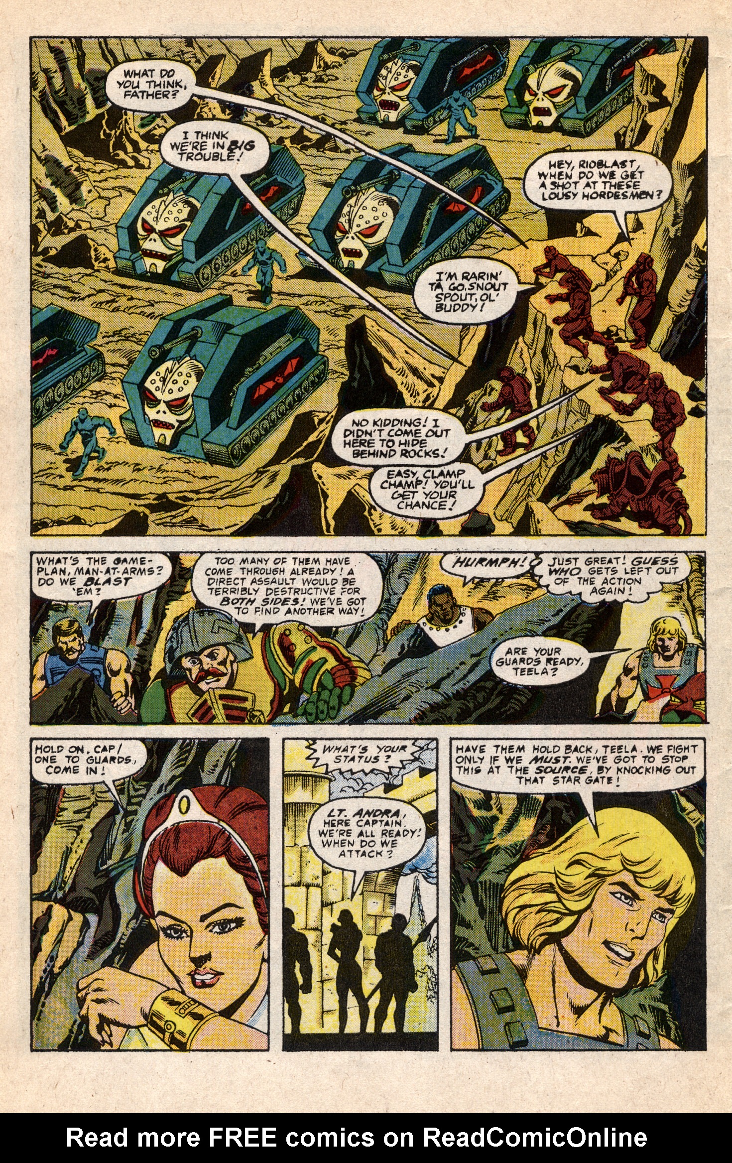 Read online Masters of the Universe (1986) comic -  Issue #11 - 5