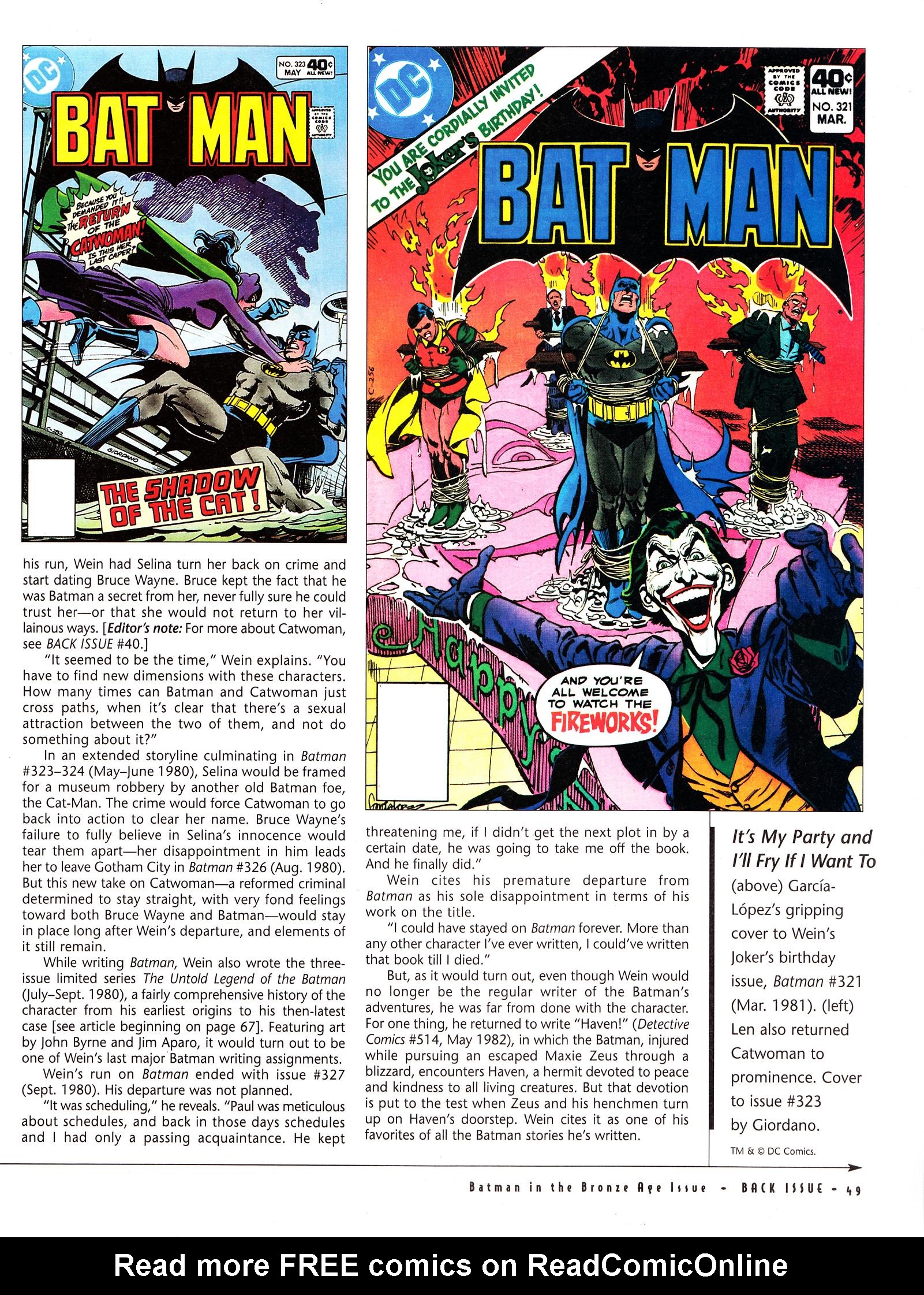 Read online Back Issue comic -  Issue #50 - 49