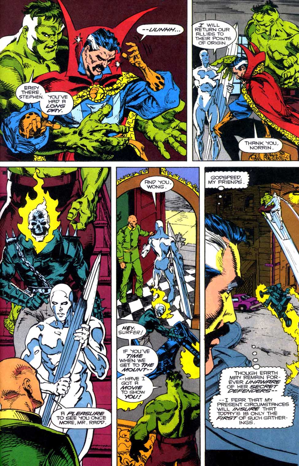 Read online Doctor Strange: Sorcerer Supreme comic -  Issue #50 - 37