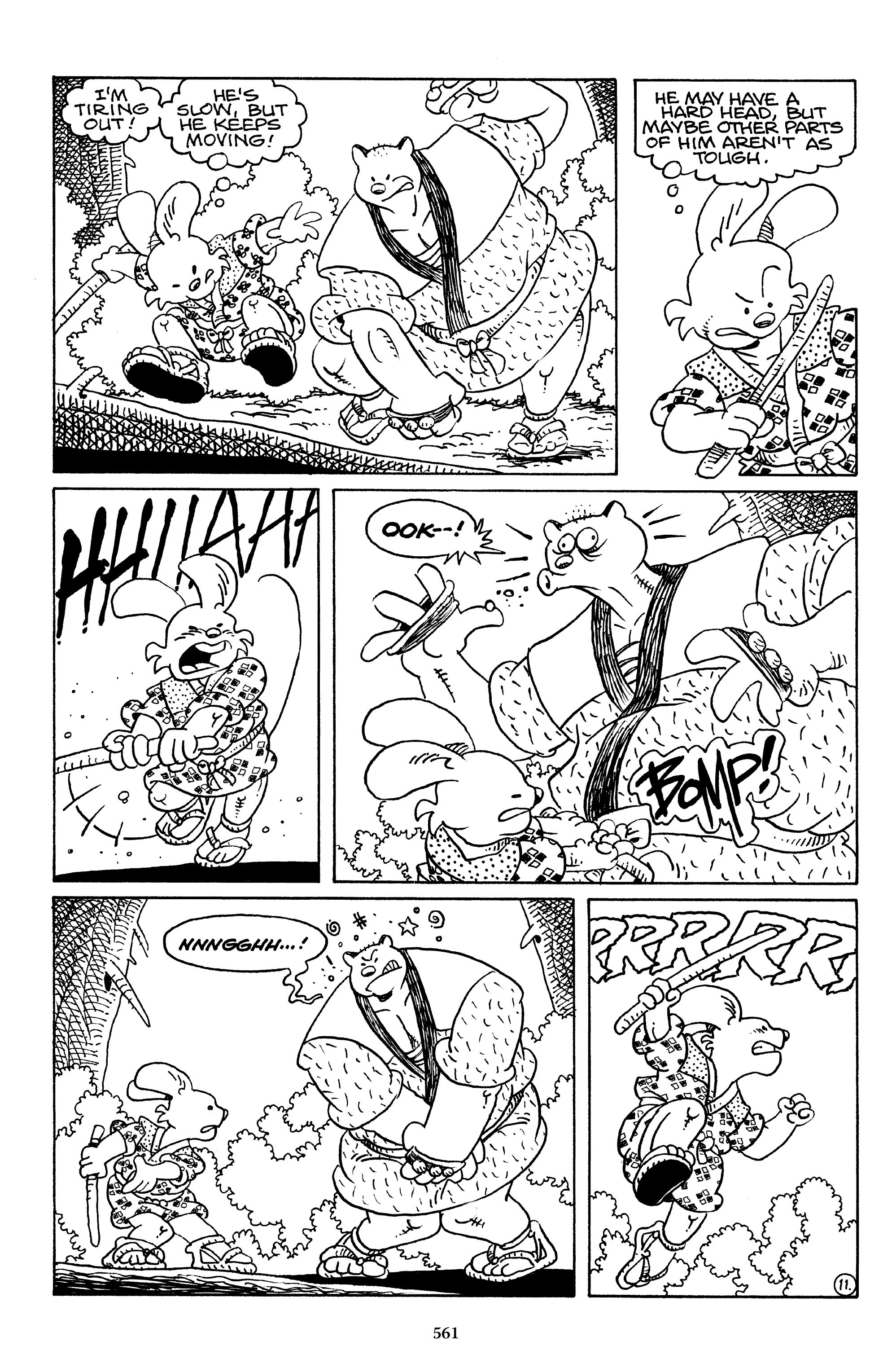 Read online The Usagi Yojimbo Saga comic -  Issue # TPB 4 - 557