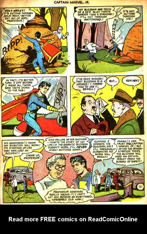 Read online Captain Marvel, Jr. comic -  Issue #110 - 29