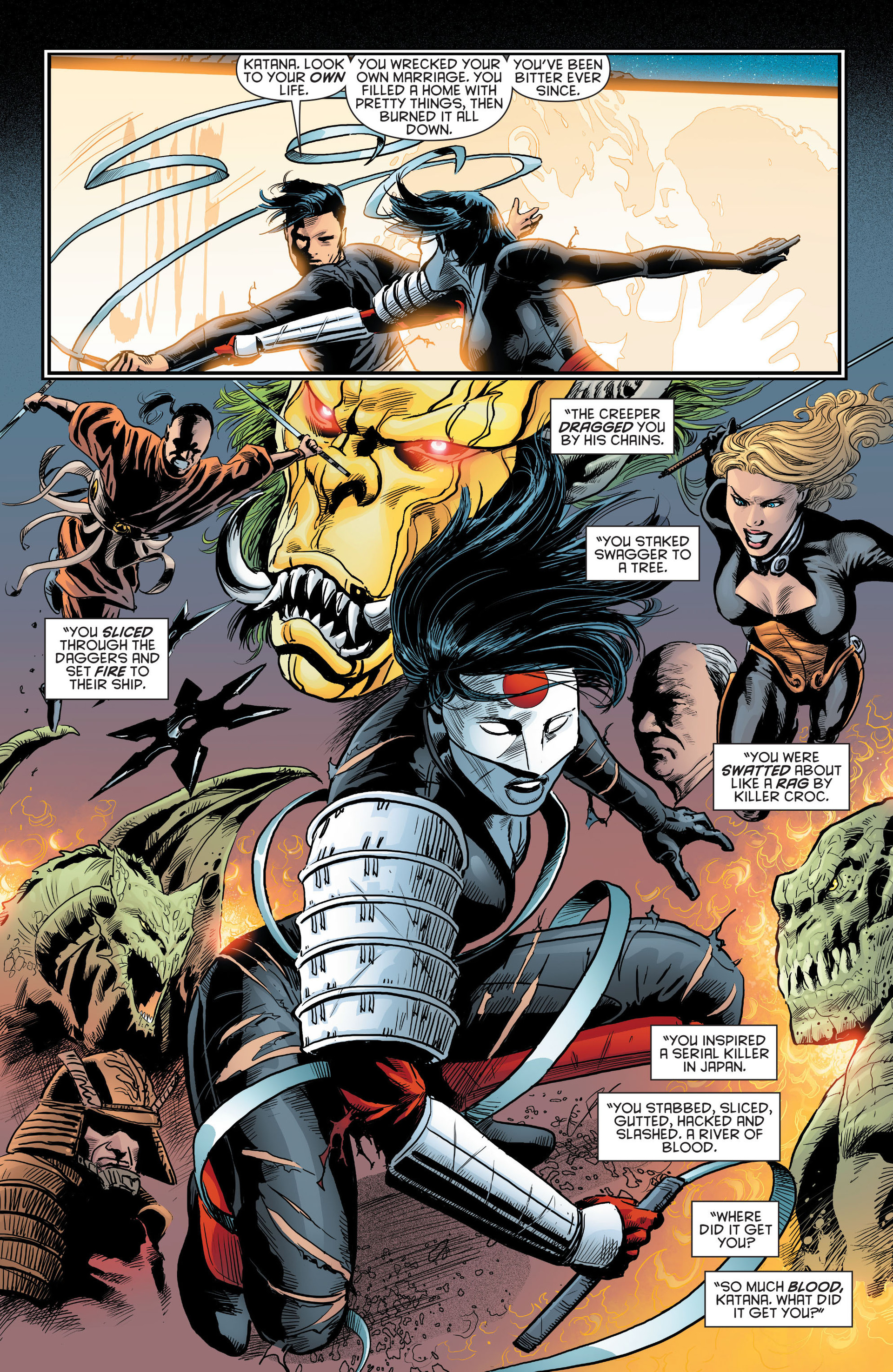 Read online Katana comic -  Issue #8 - 7