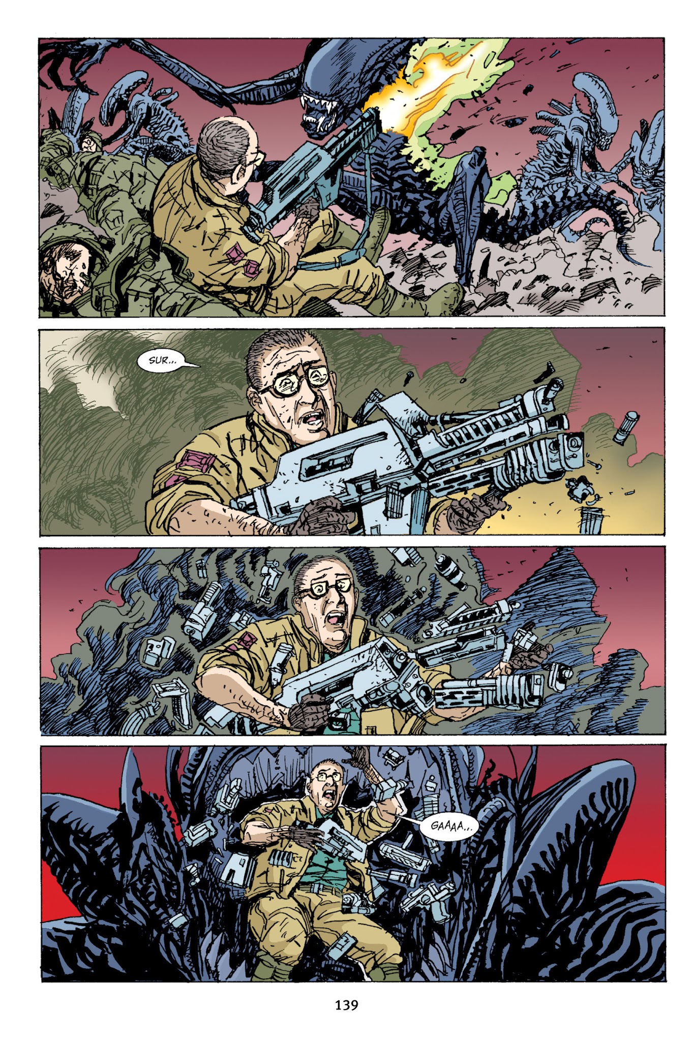 Read online Aliens Omnibus comic -  Issue # TPB 5 - 136