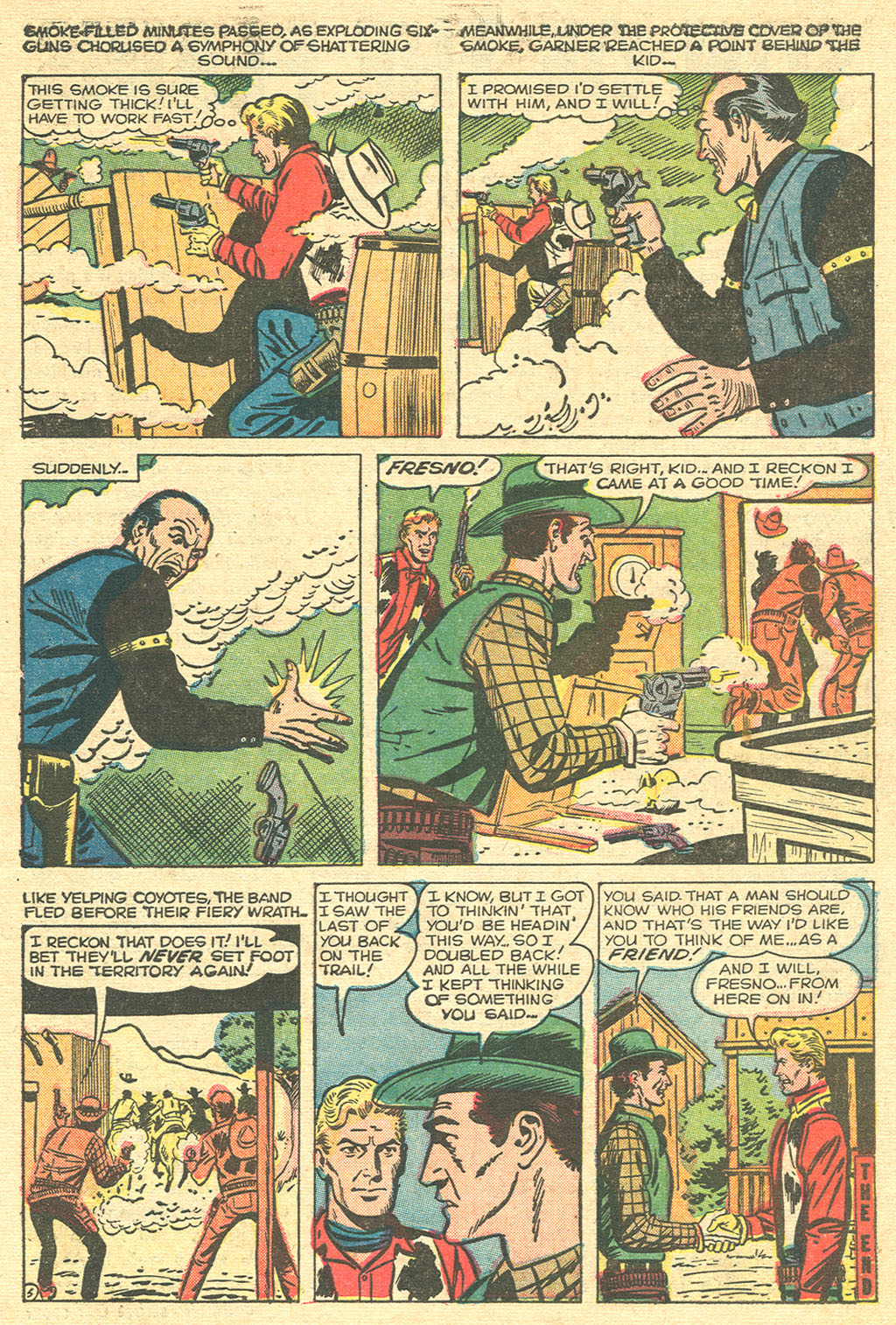 Read online Kid Colt Outlaw comic -  Issue #55 - 7