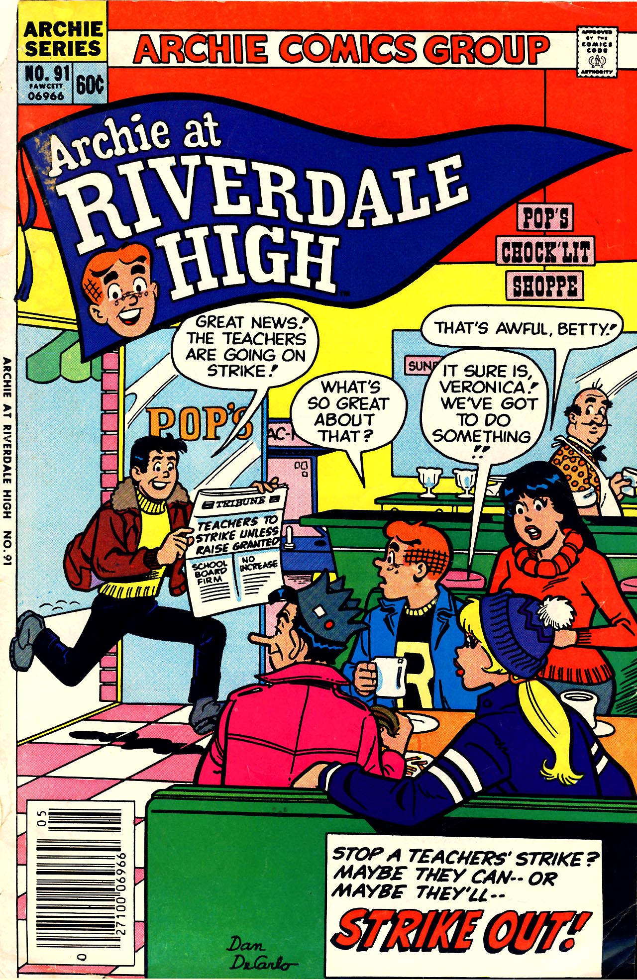 Read online Archie at Riverdale High (1972) comic -  Issue #91 - 1