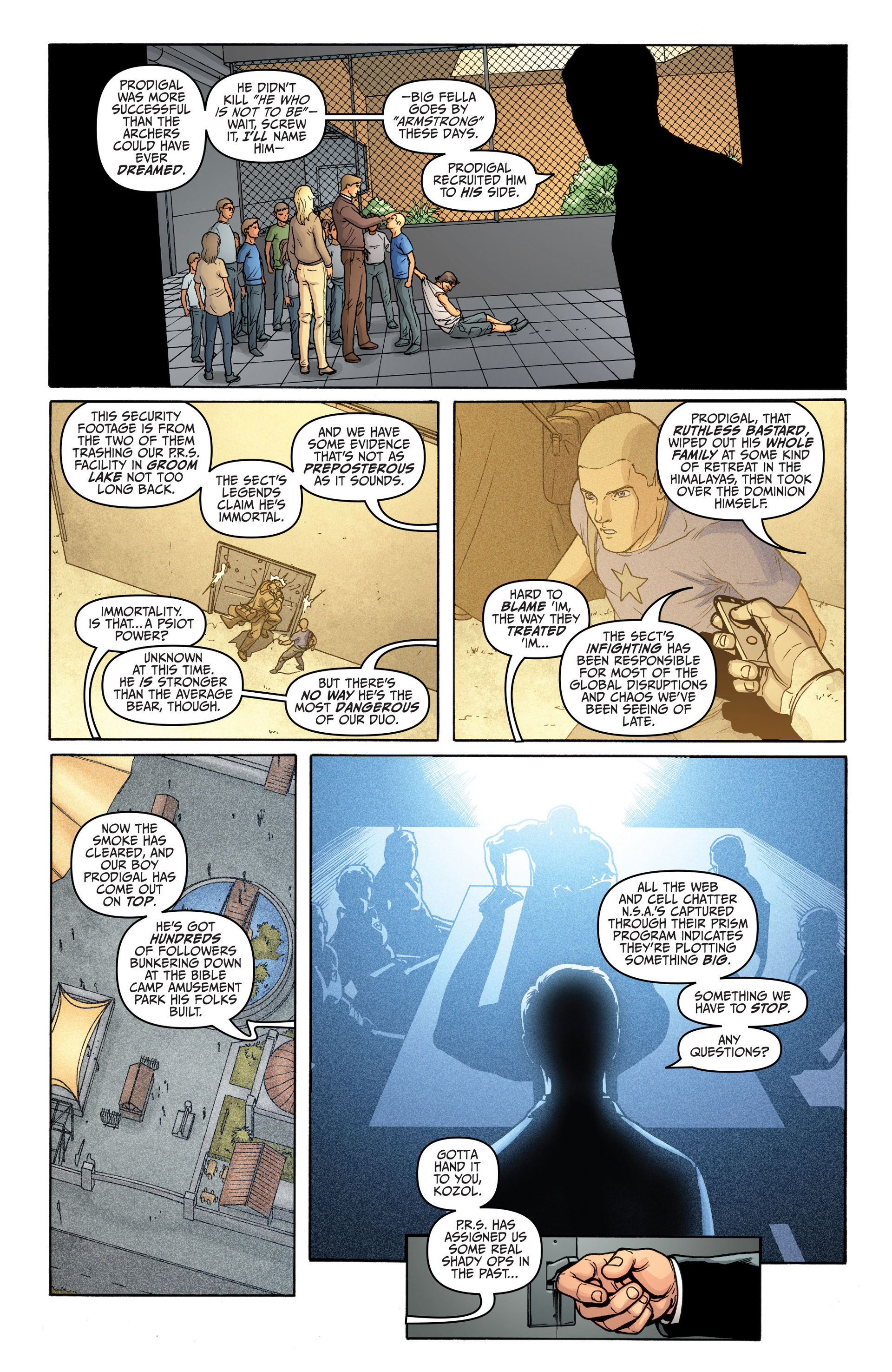 Read online Archer & Armstrong: Archer comic -  Issue # Full - 25